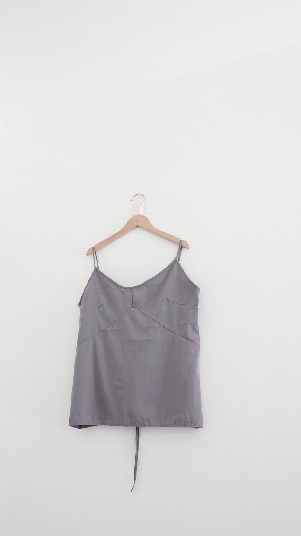 elara a-line camisole in charcoal (pre-order)