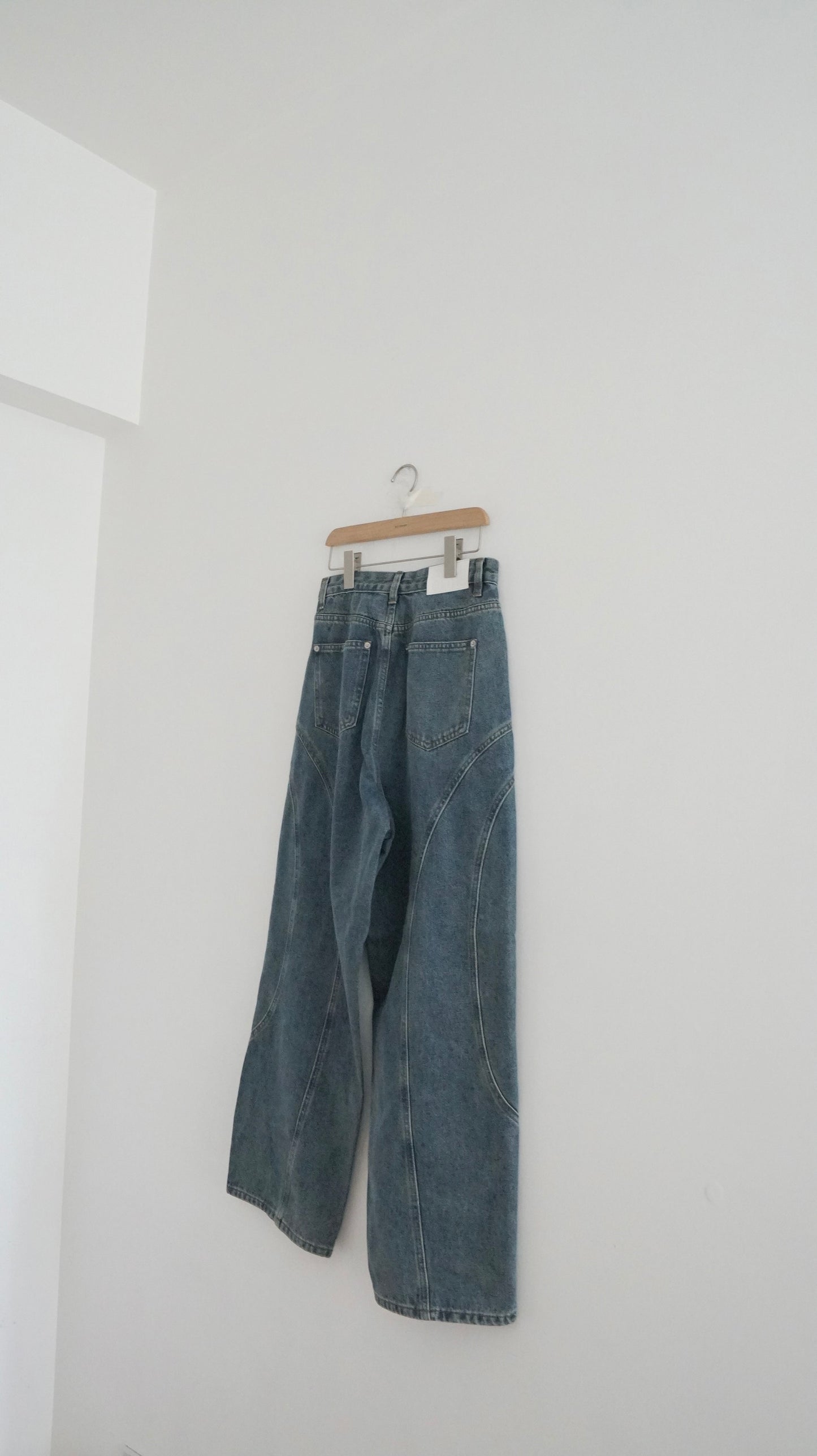 cocoon denim pants(pre-order)