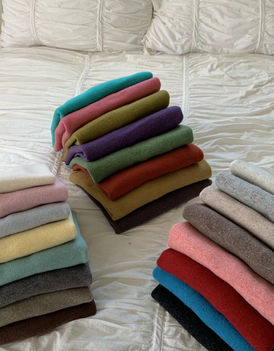 ( recommend✨) classic wool sweater in 24 colors ( pre-order )