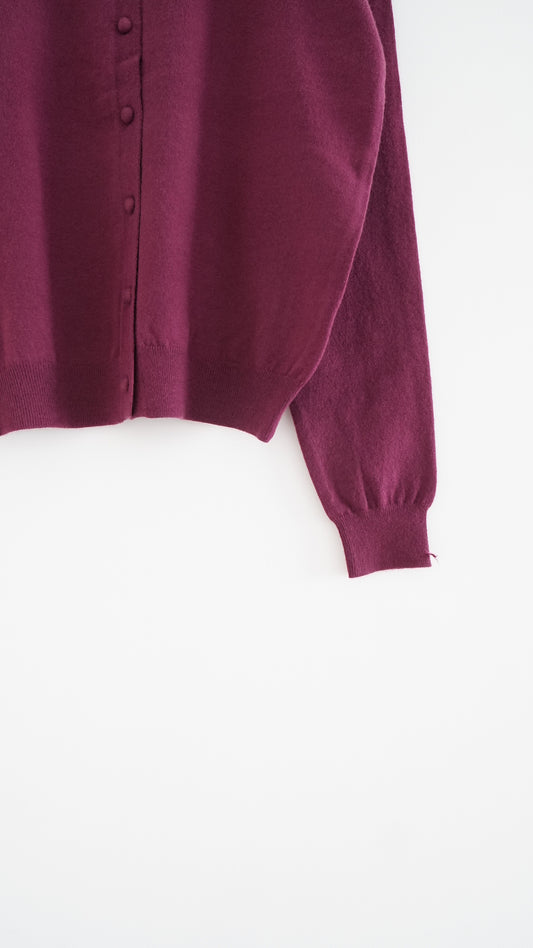 nero soft soft cardigan in amarante (pre-order)