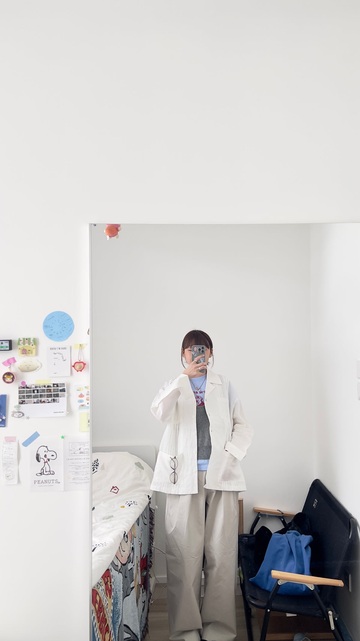 aster tailored linen jacket in white (pre-order)