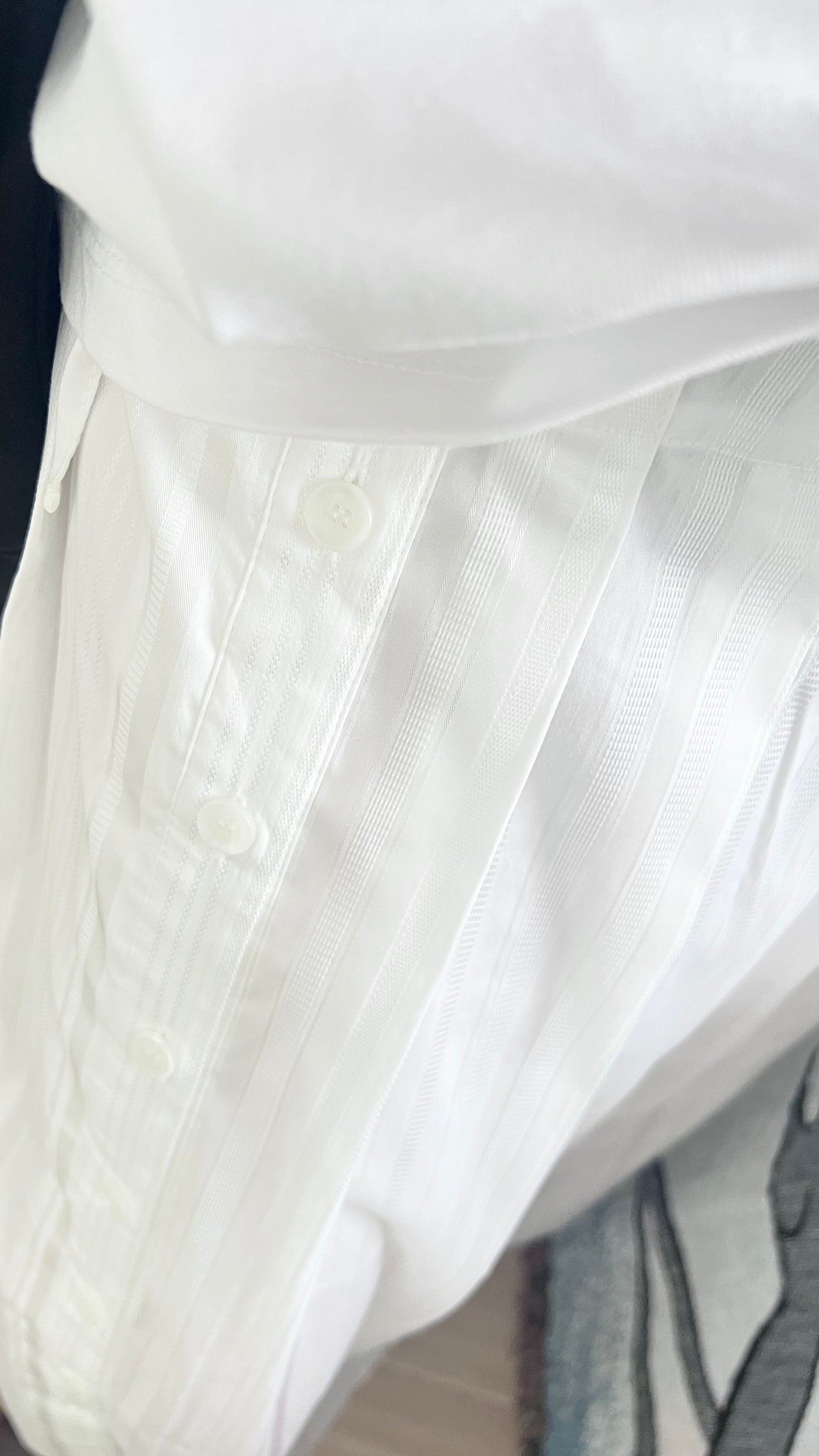 atelier waist pleated maxi skirt in white (pre-order)