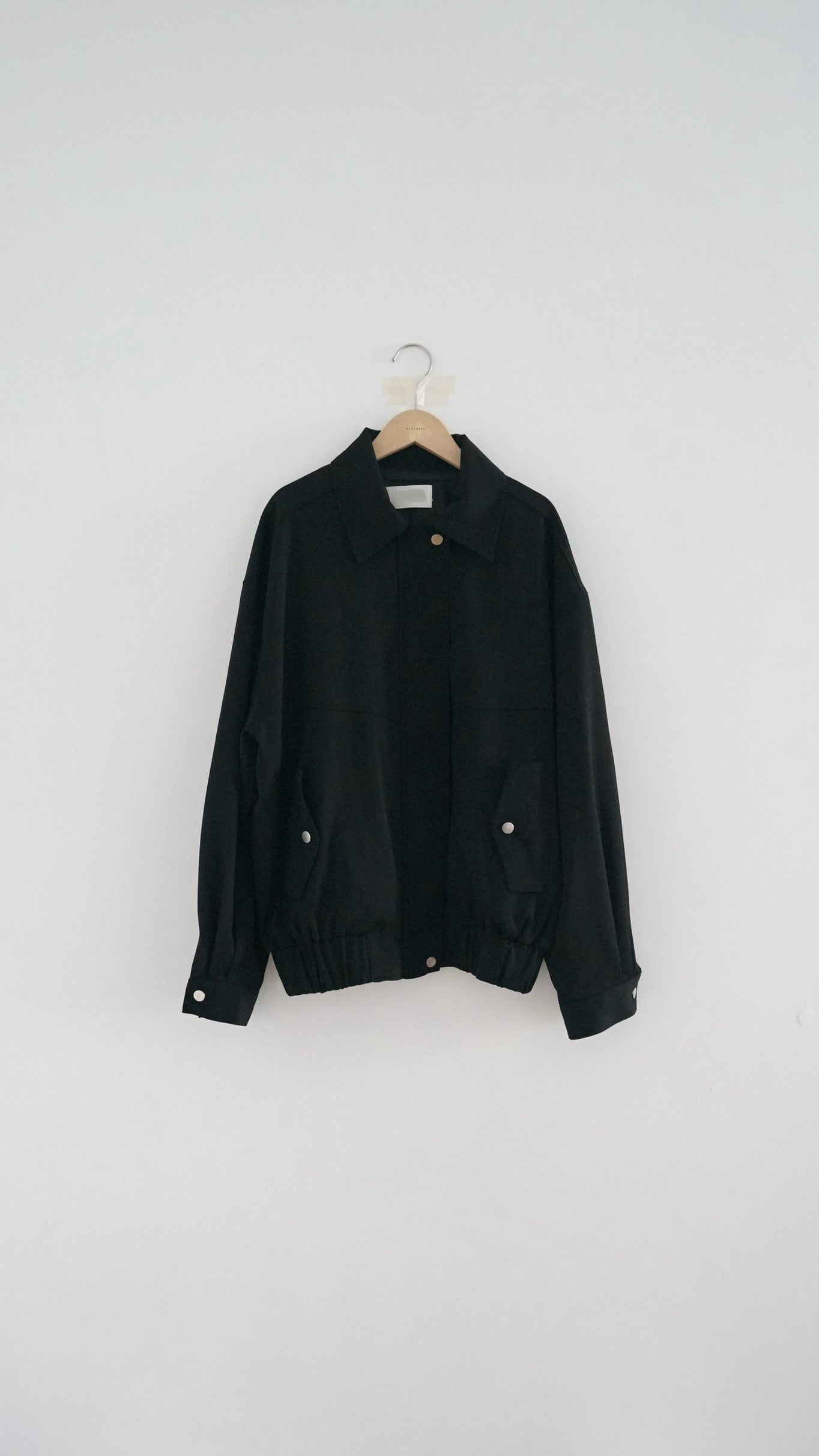 classic high-end jacket in black ( pre-order )