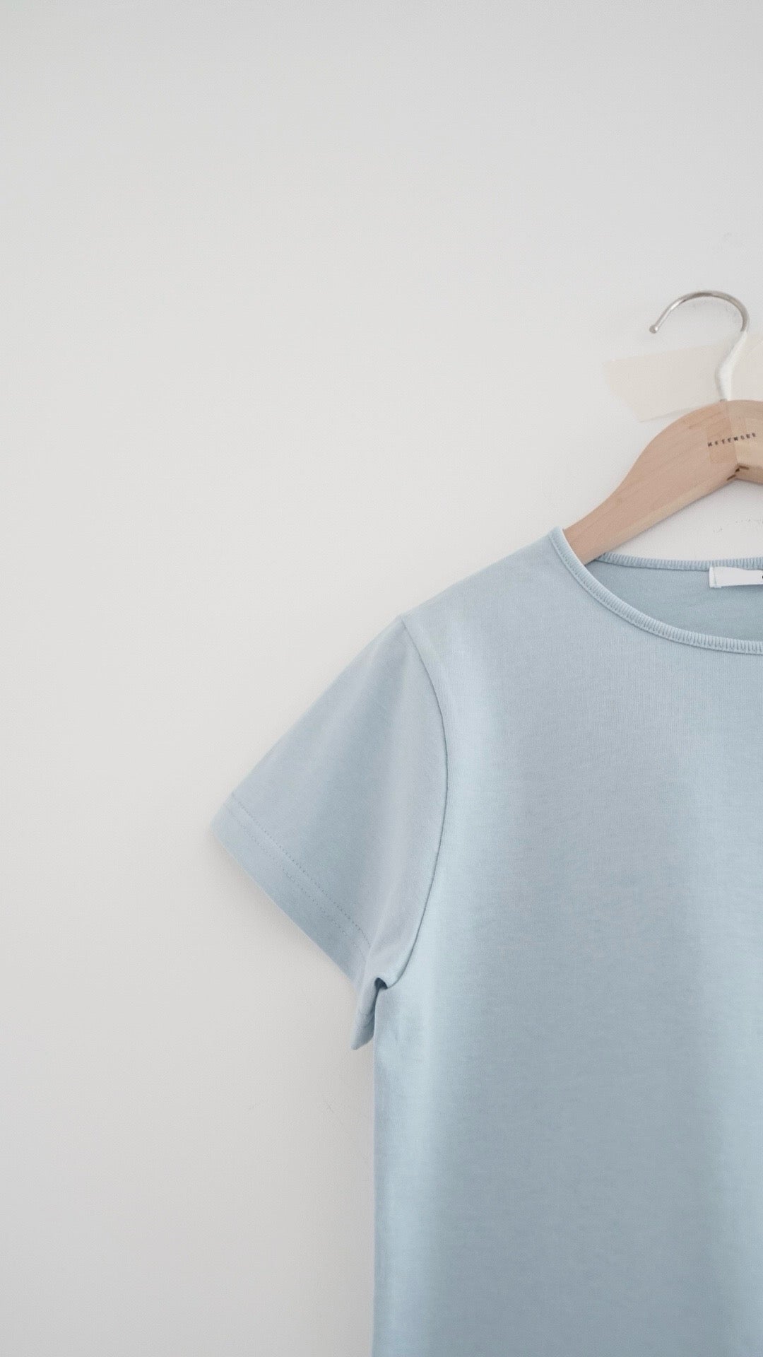 cleanfit tee in baby blue (pre-order)