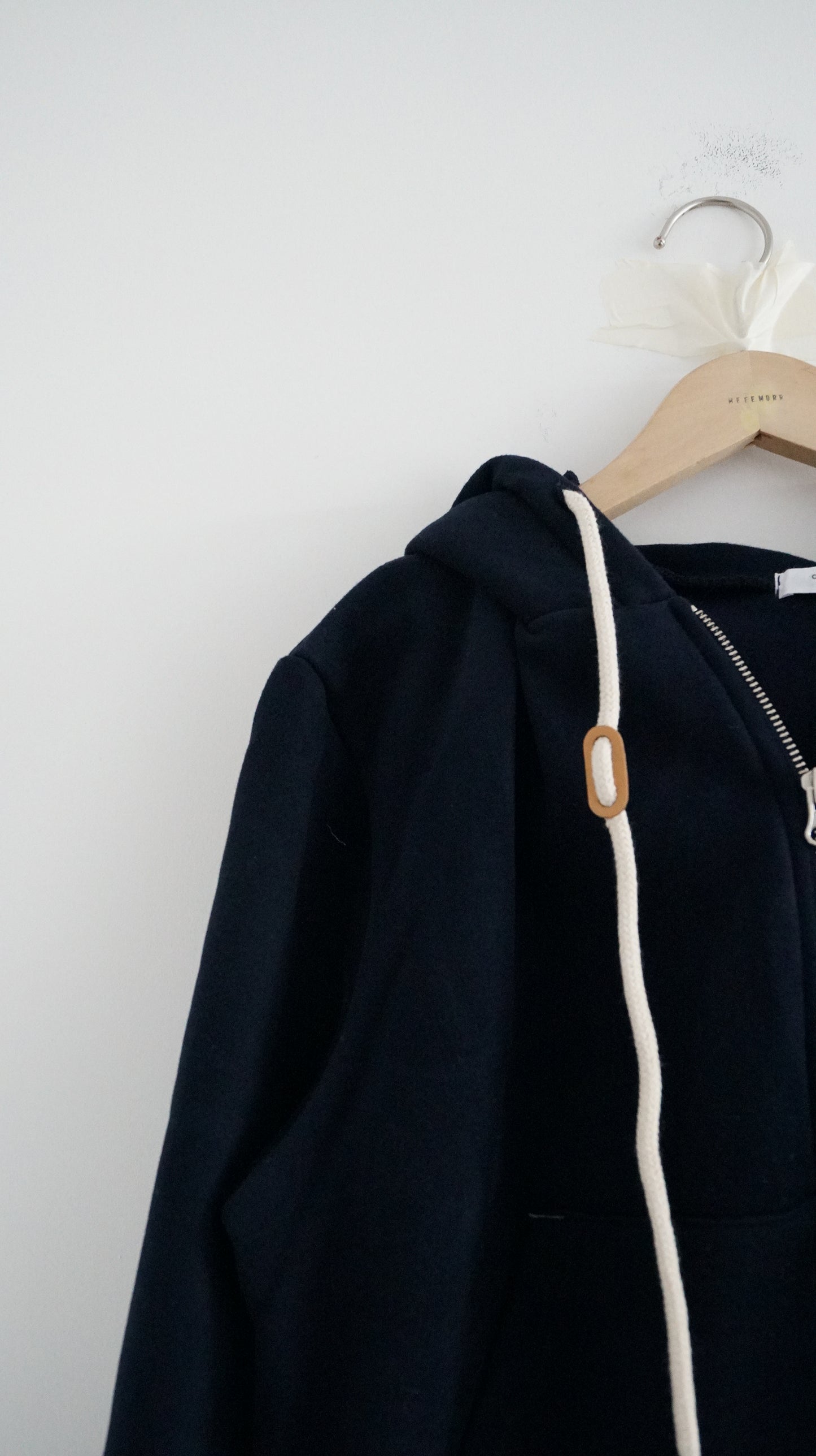 2way zipper hoodies jacket in navy (pre-order)