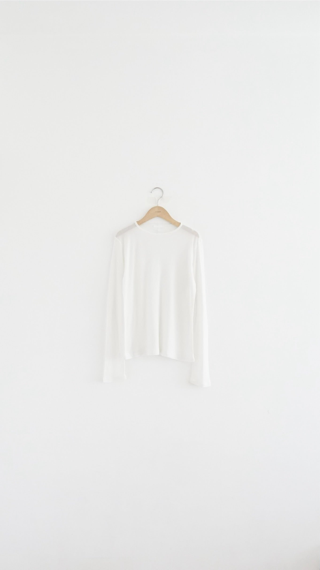 sheer silk top in ivory (pre-order)