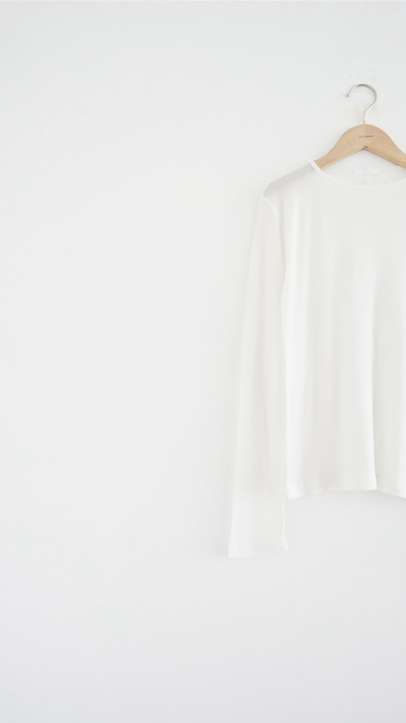 sheer silk top in ivory (pre-order)