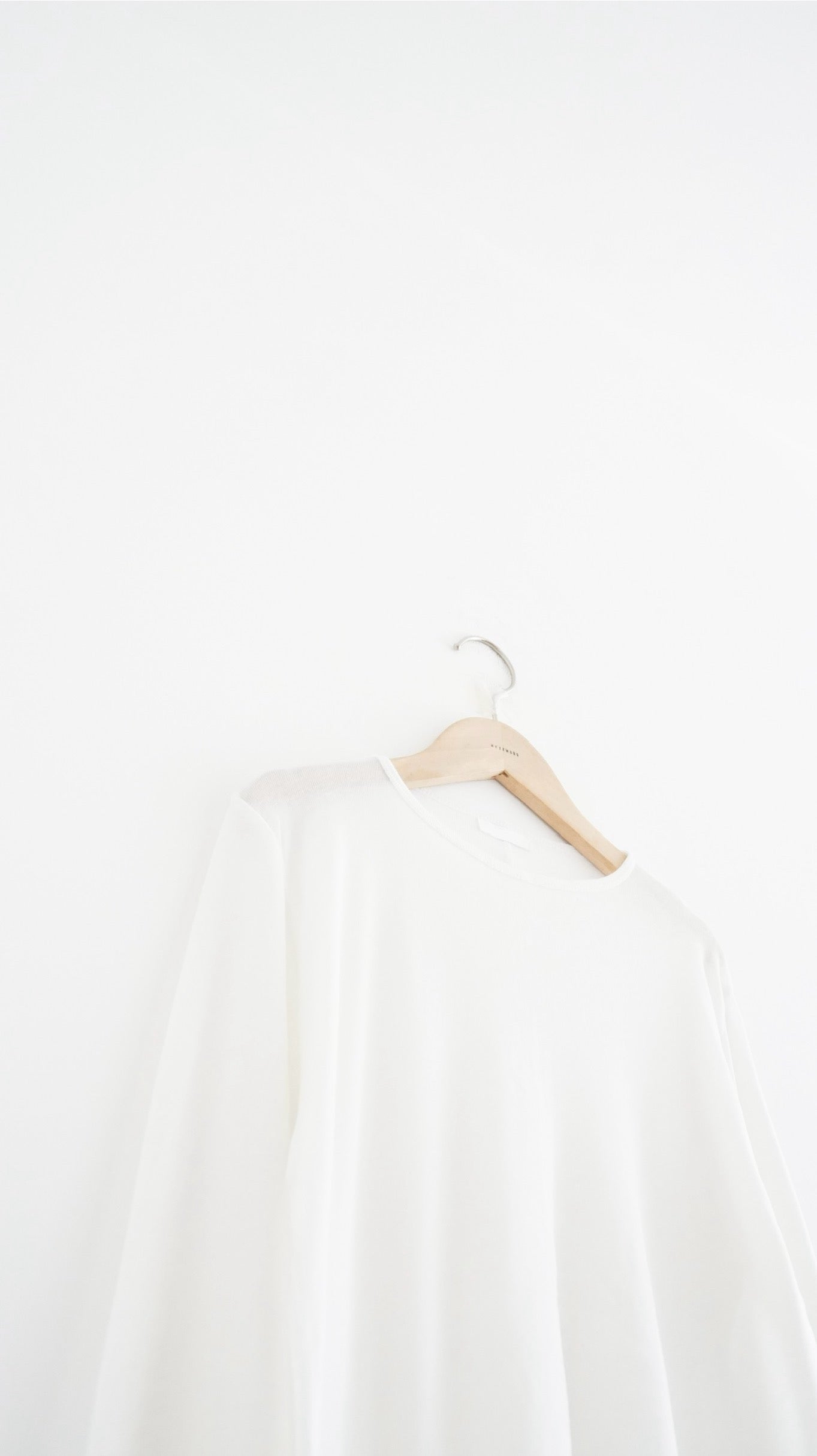 sheer silk top in ivory (pre-order)
