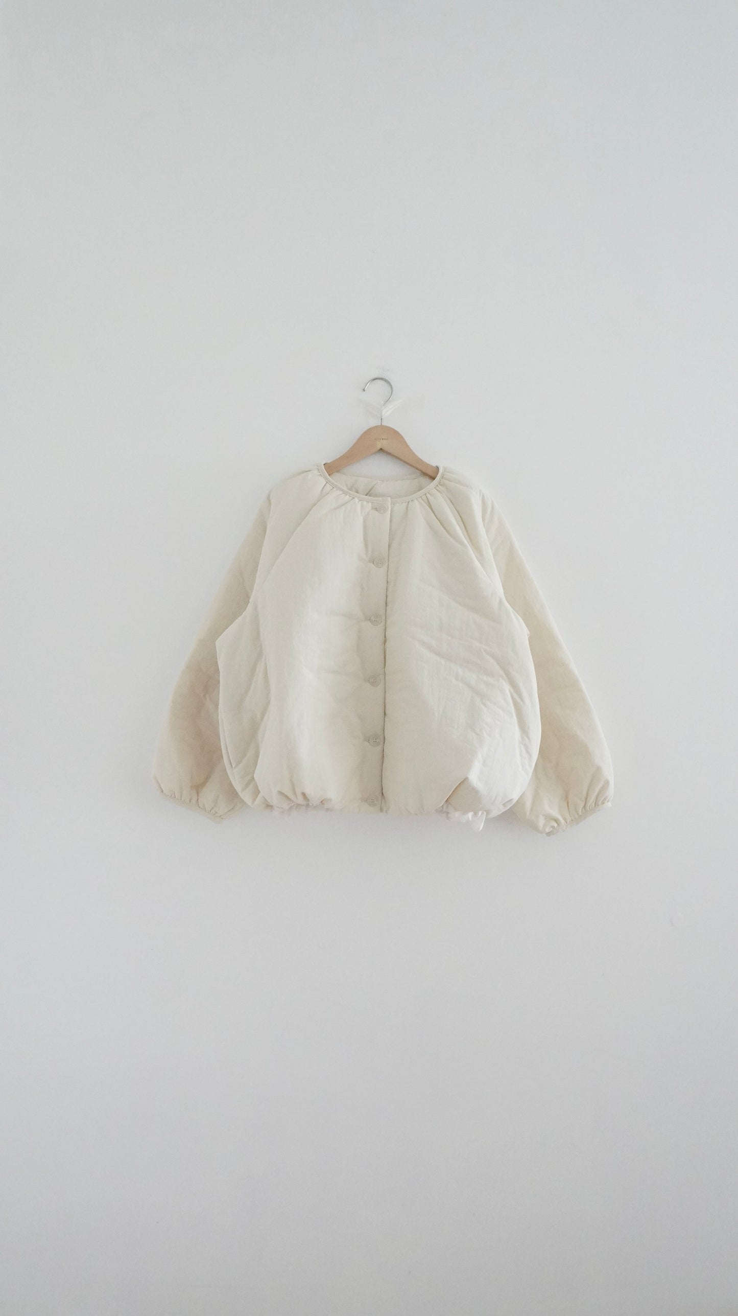 the cutest fluffy jacket in ivory (pre-order)