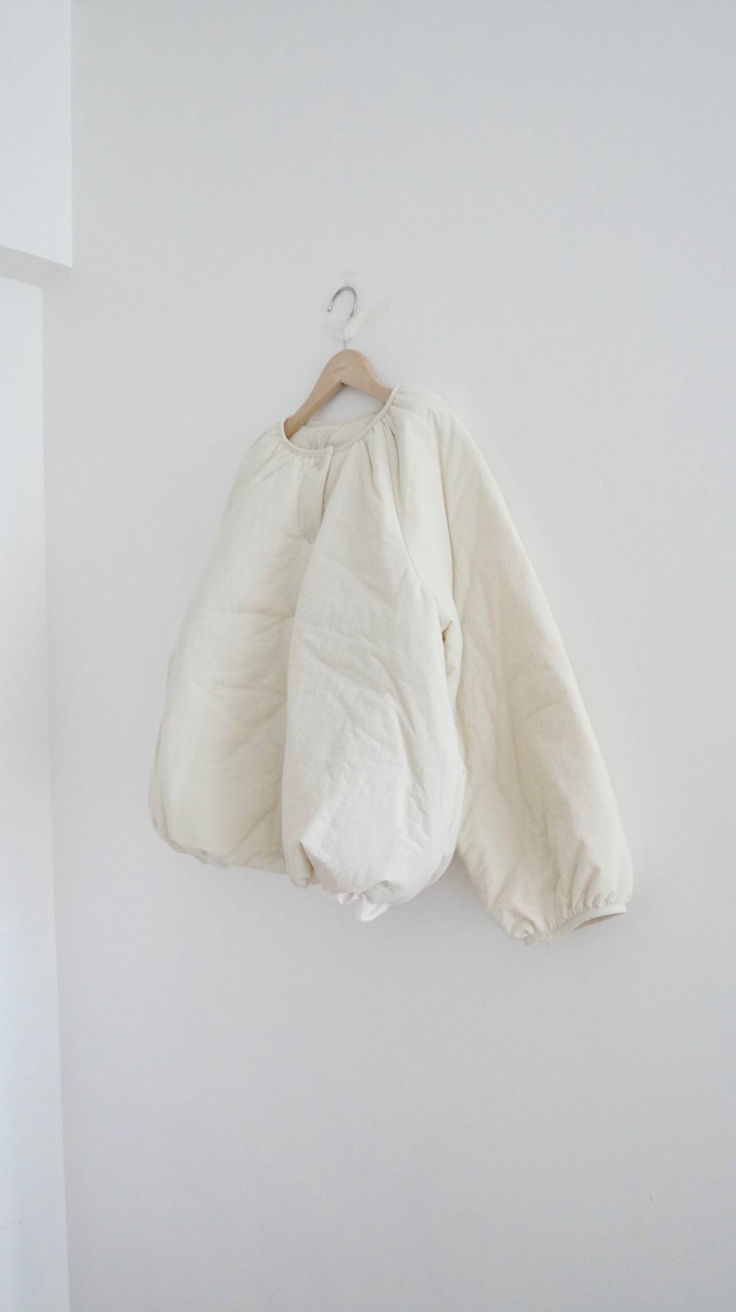 the cutest fluffy jacket in ivory (pre-order)