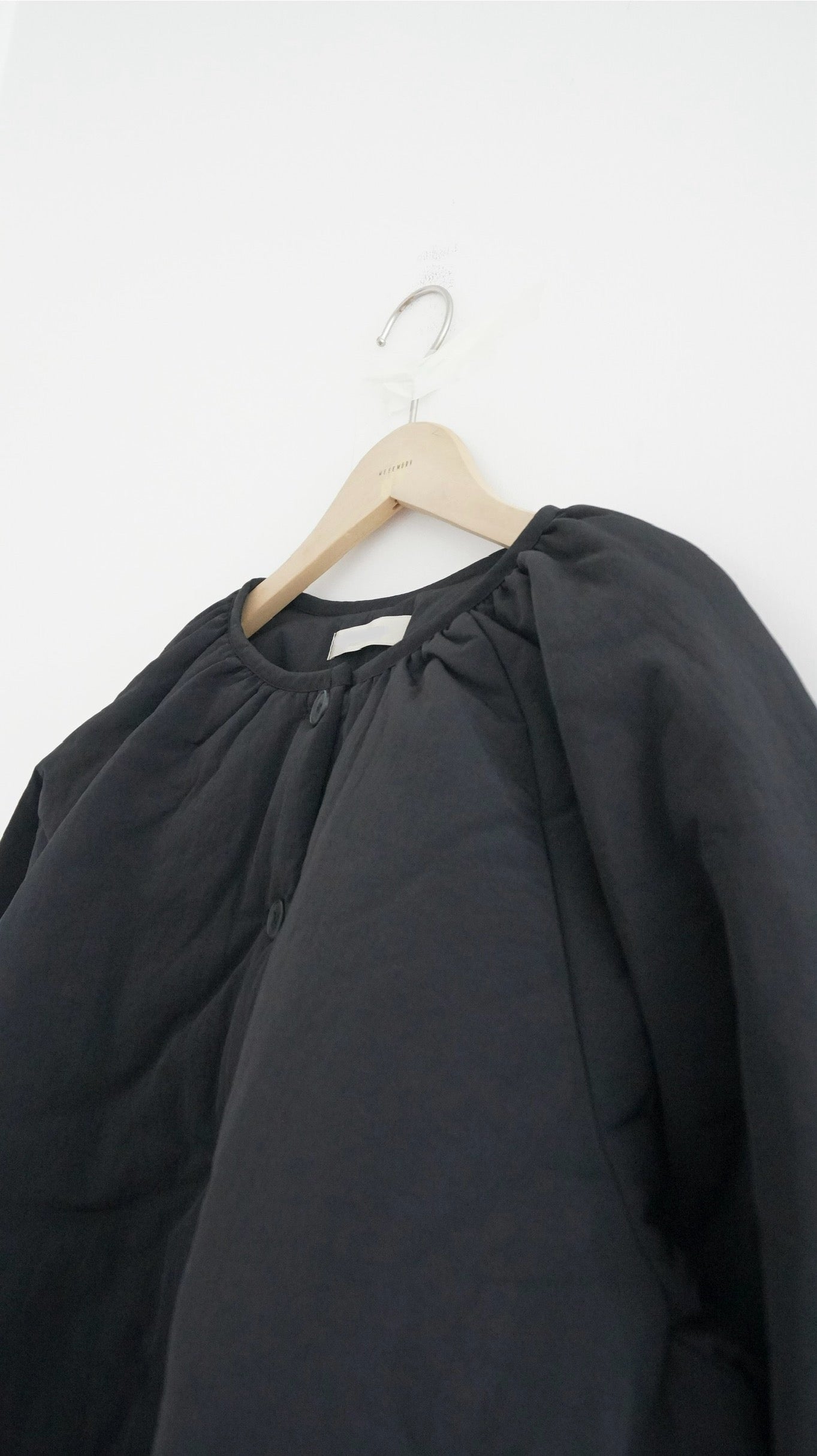 the cutest fluffy jacket in black (pre-order)