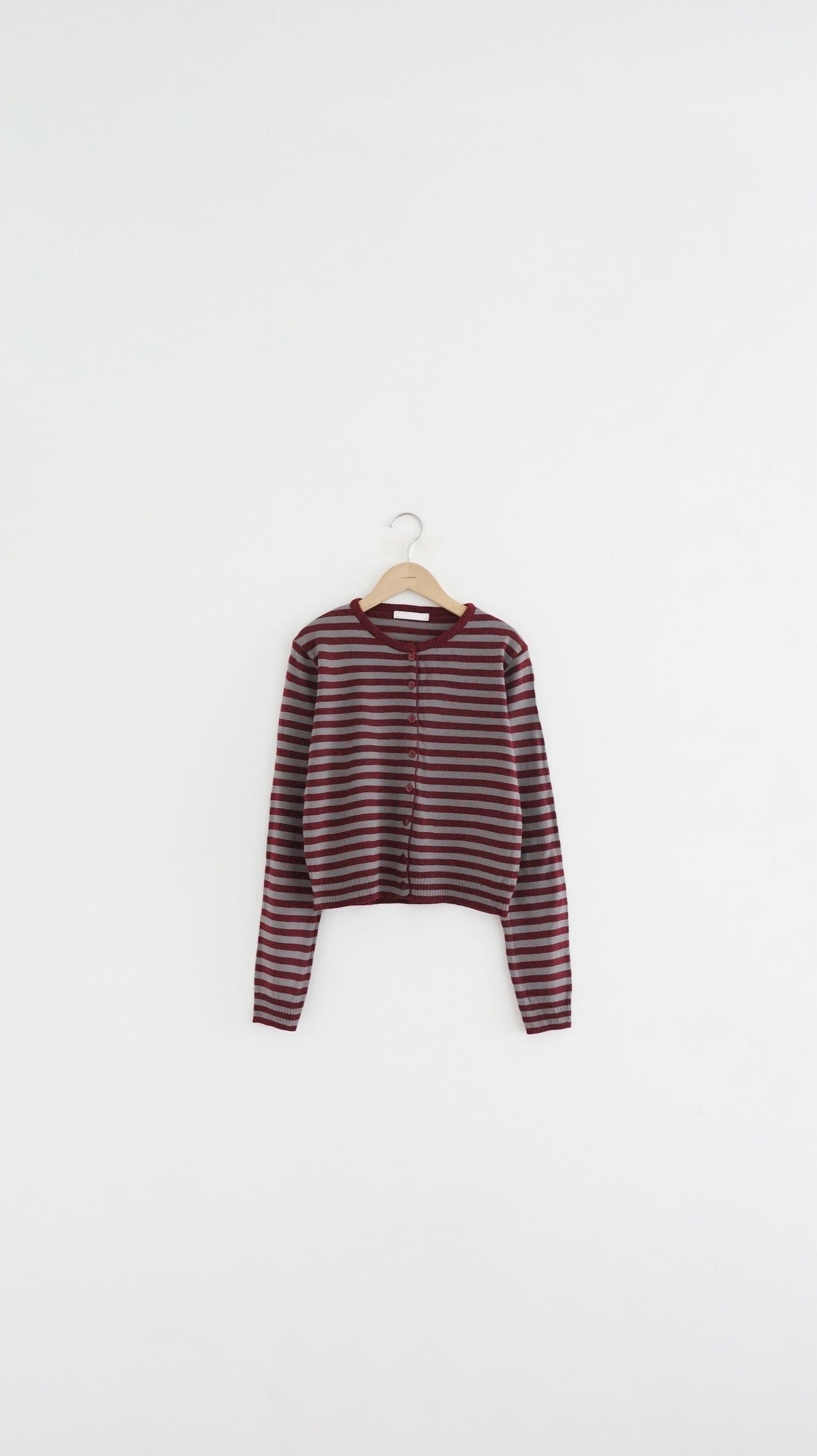 old soul cardigan in burgundy (pre-order)