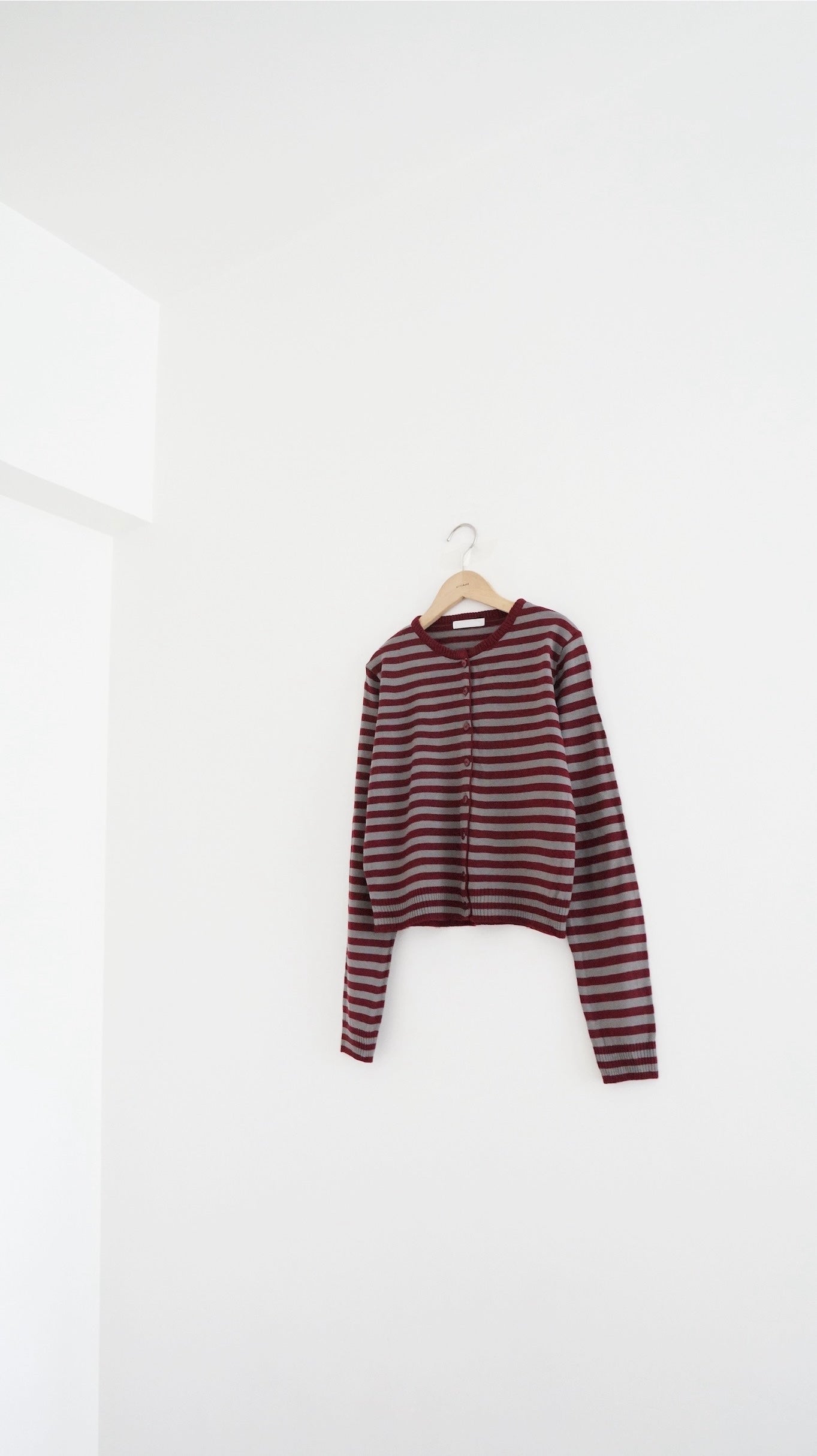 old soul cardigan in burgundy (pre-order)