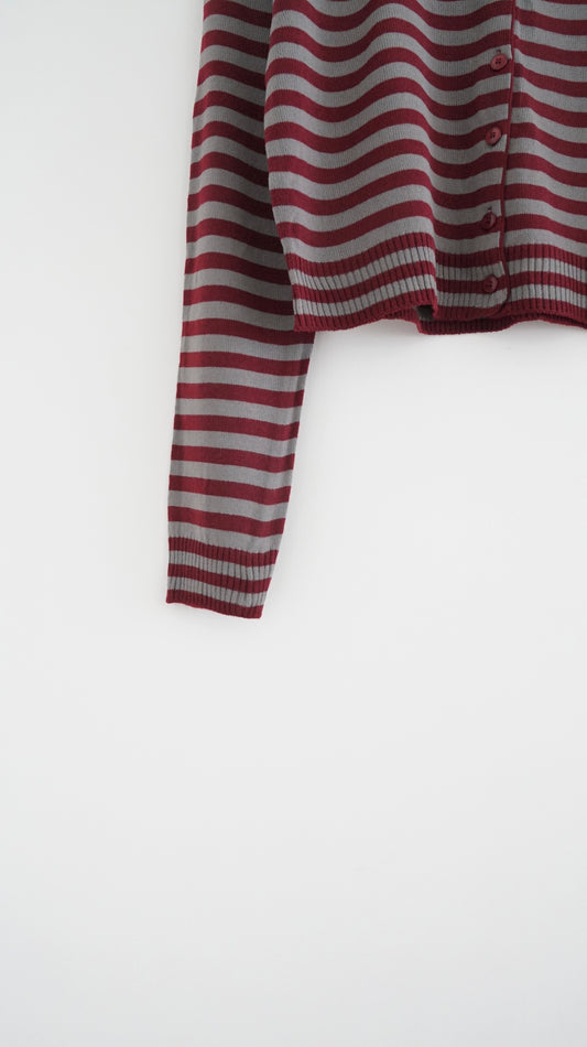 old soul cardigan in burgundy (pre-order)