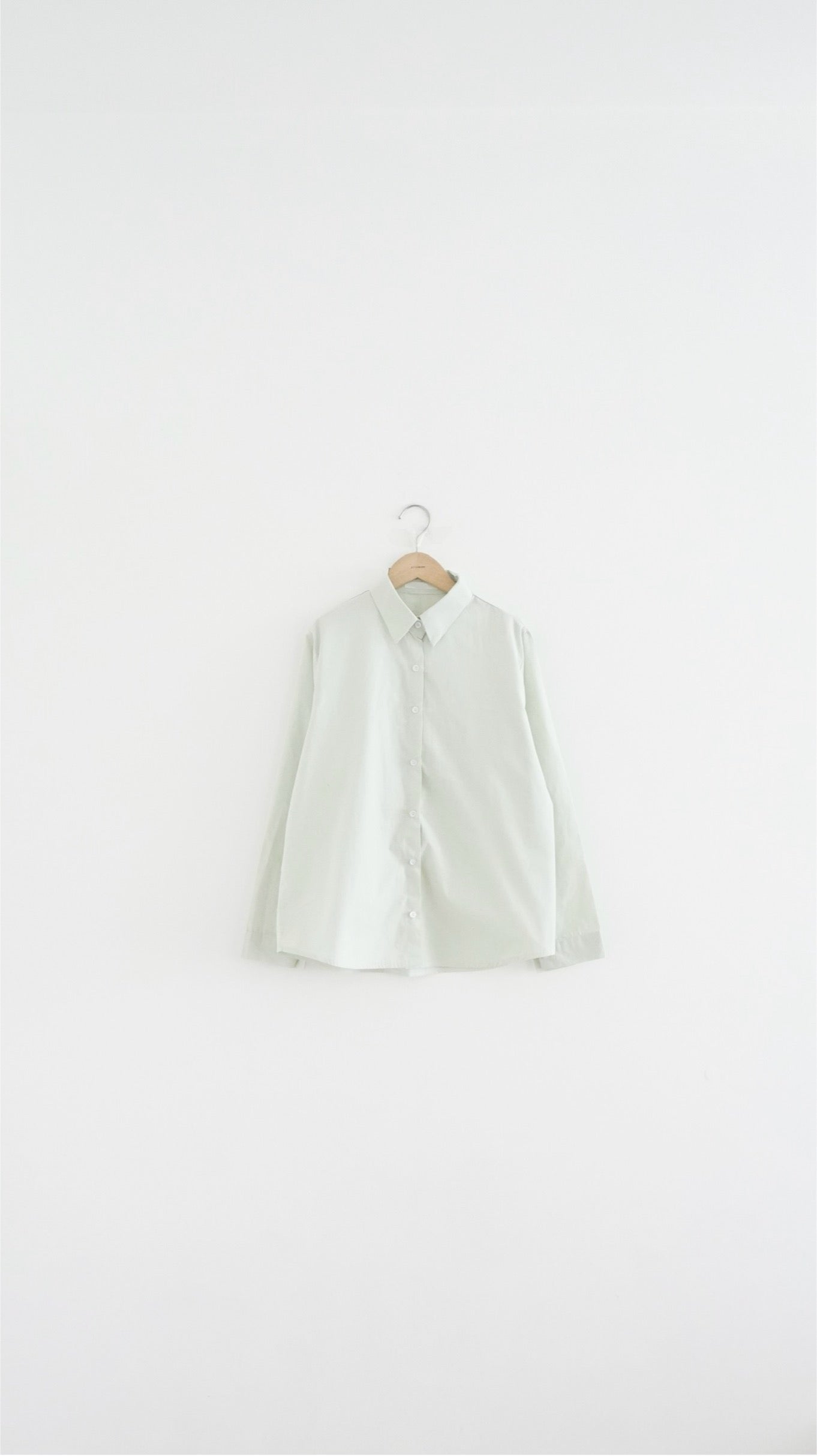pastel classic shirt in mint (pre-order)