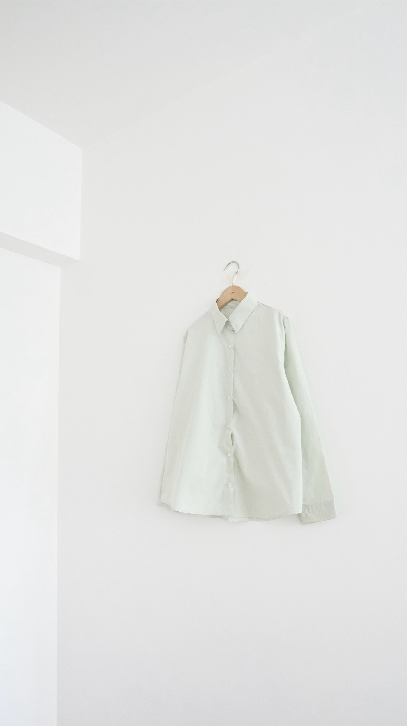 pastel classic shirt in mint (pre-order)
