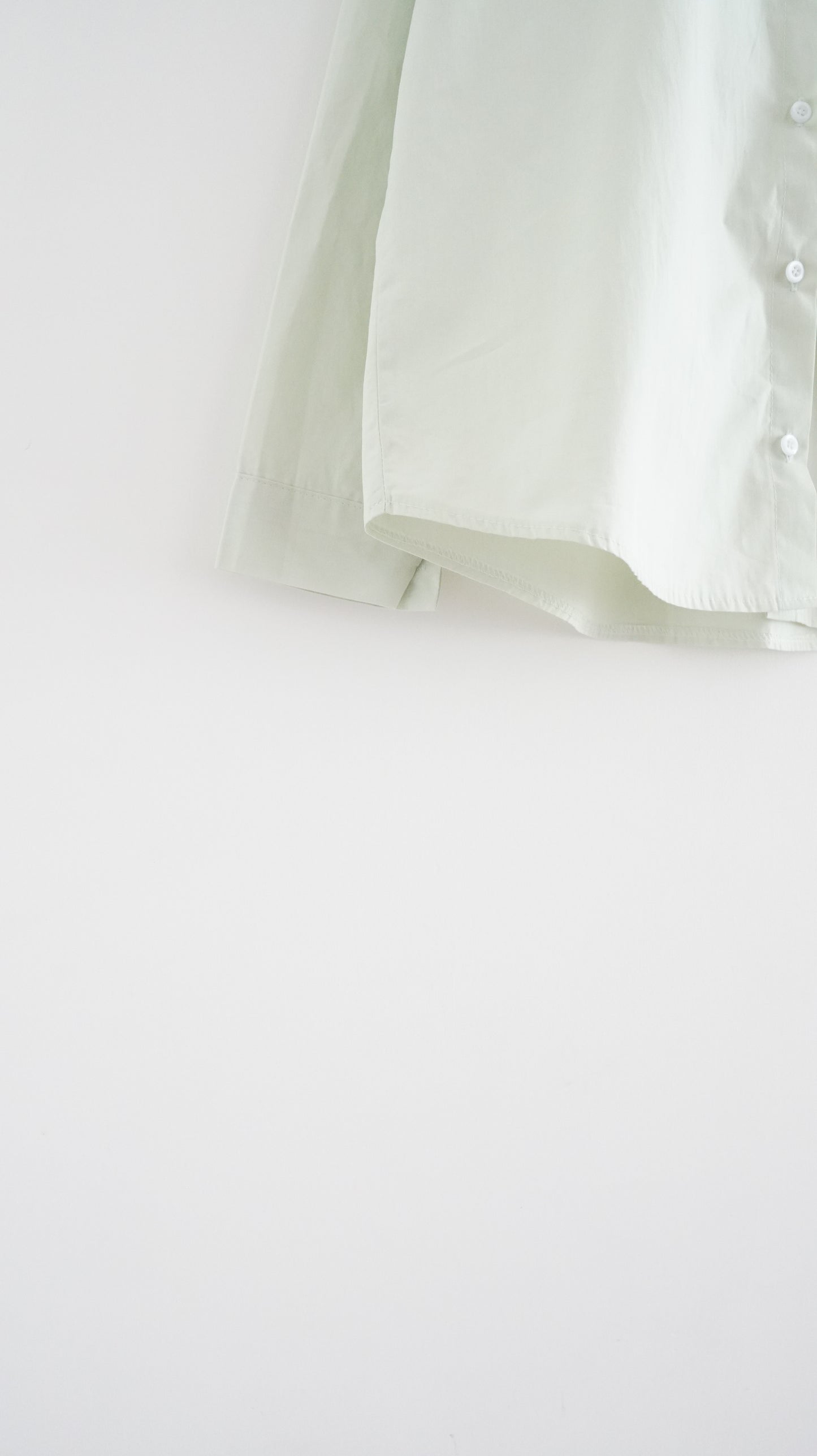 pastel classic shirt in mint (pre-order)