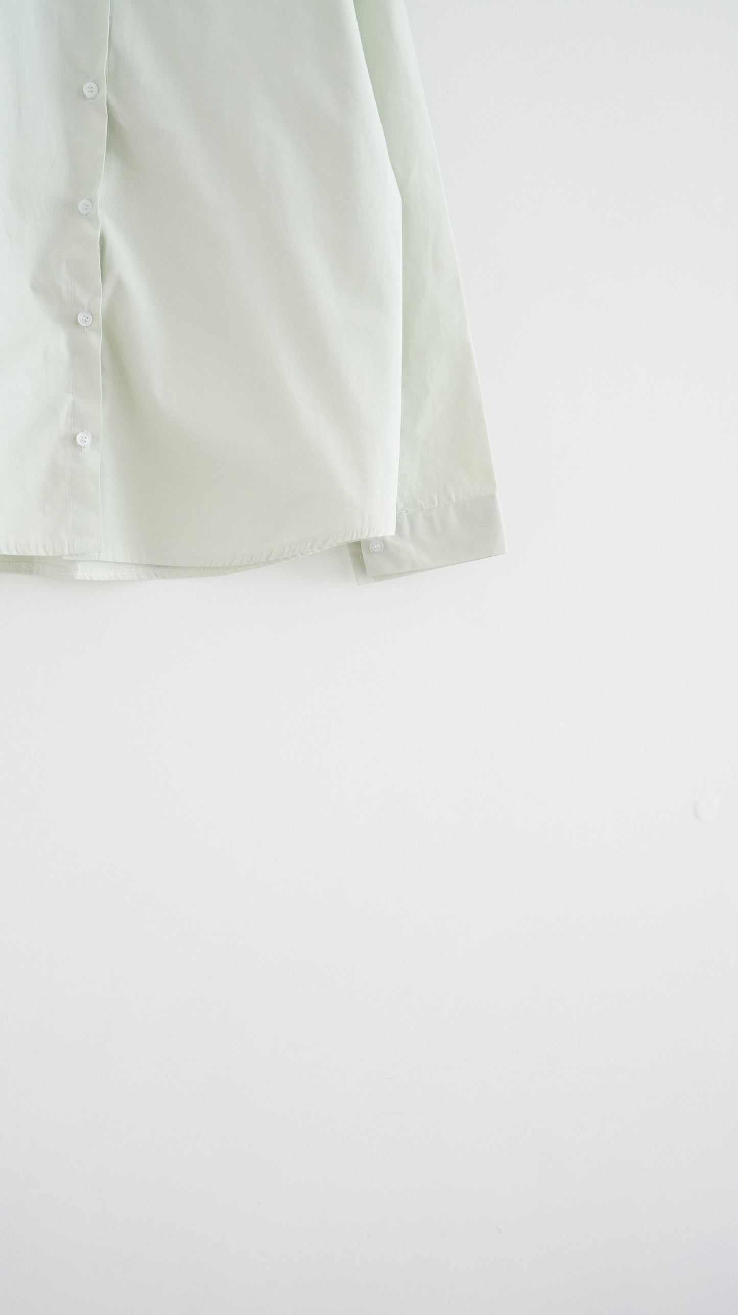 pastel classic shirt in mint (pre-order)