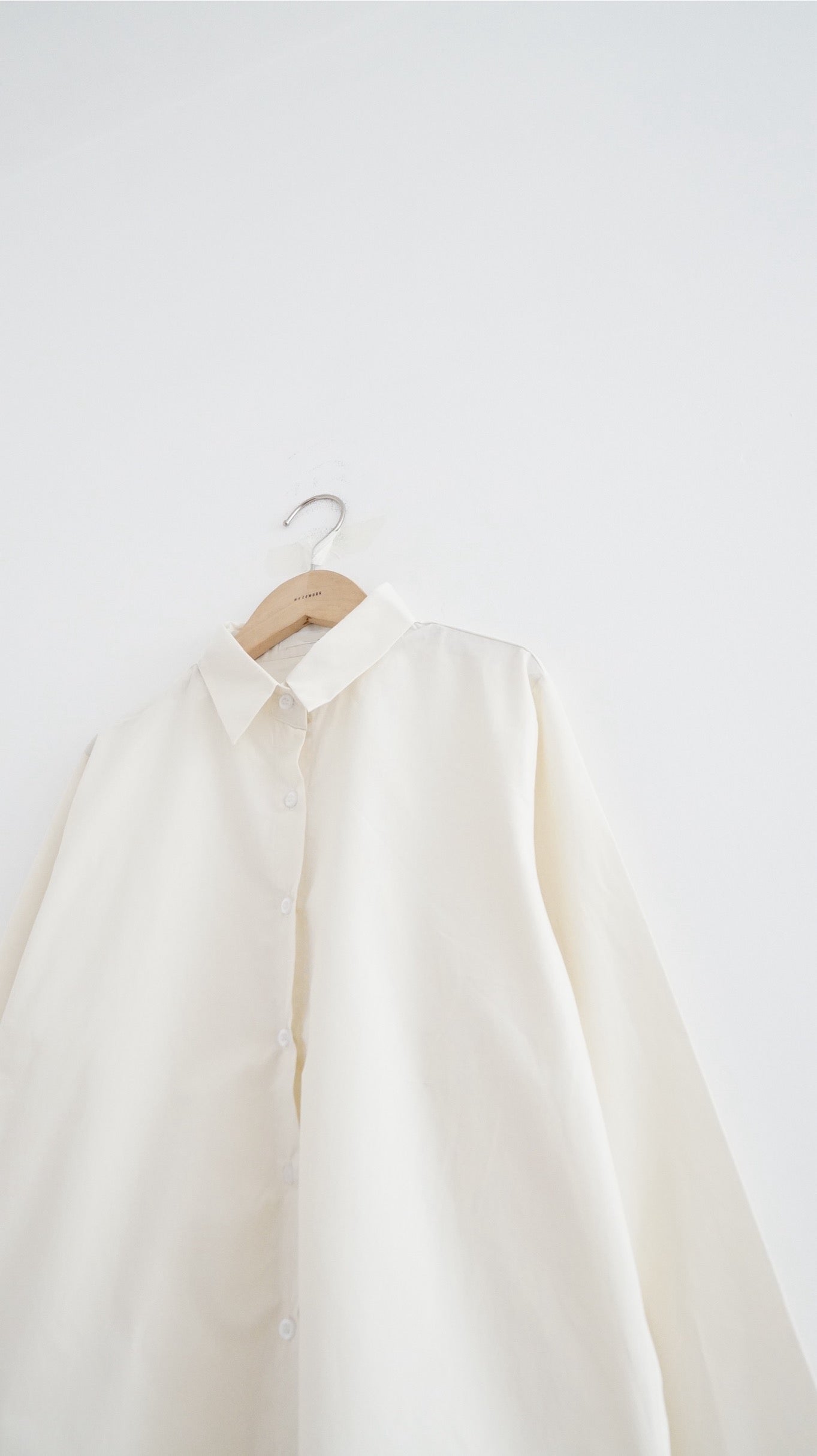 pastel classic shirt in sulphur yellow (pre-order)