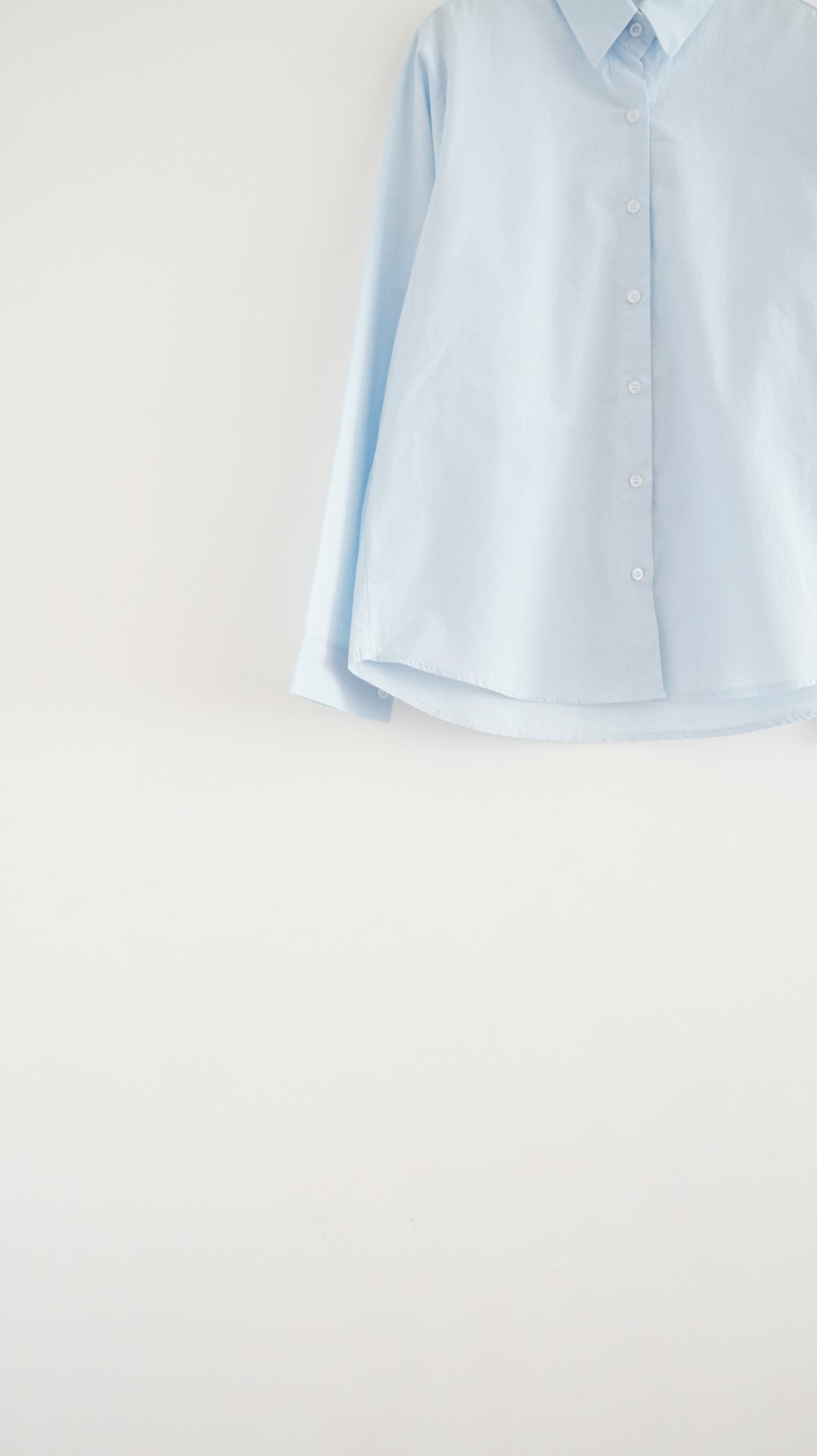 pastel classic shirt in baby-blue (pre-order)