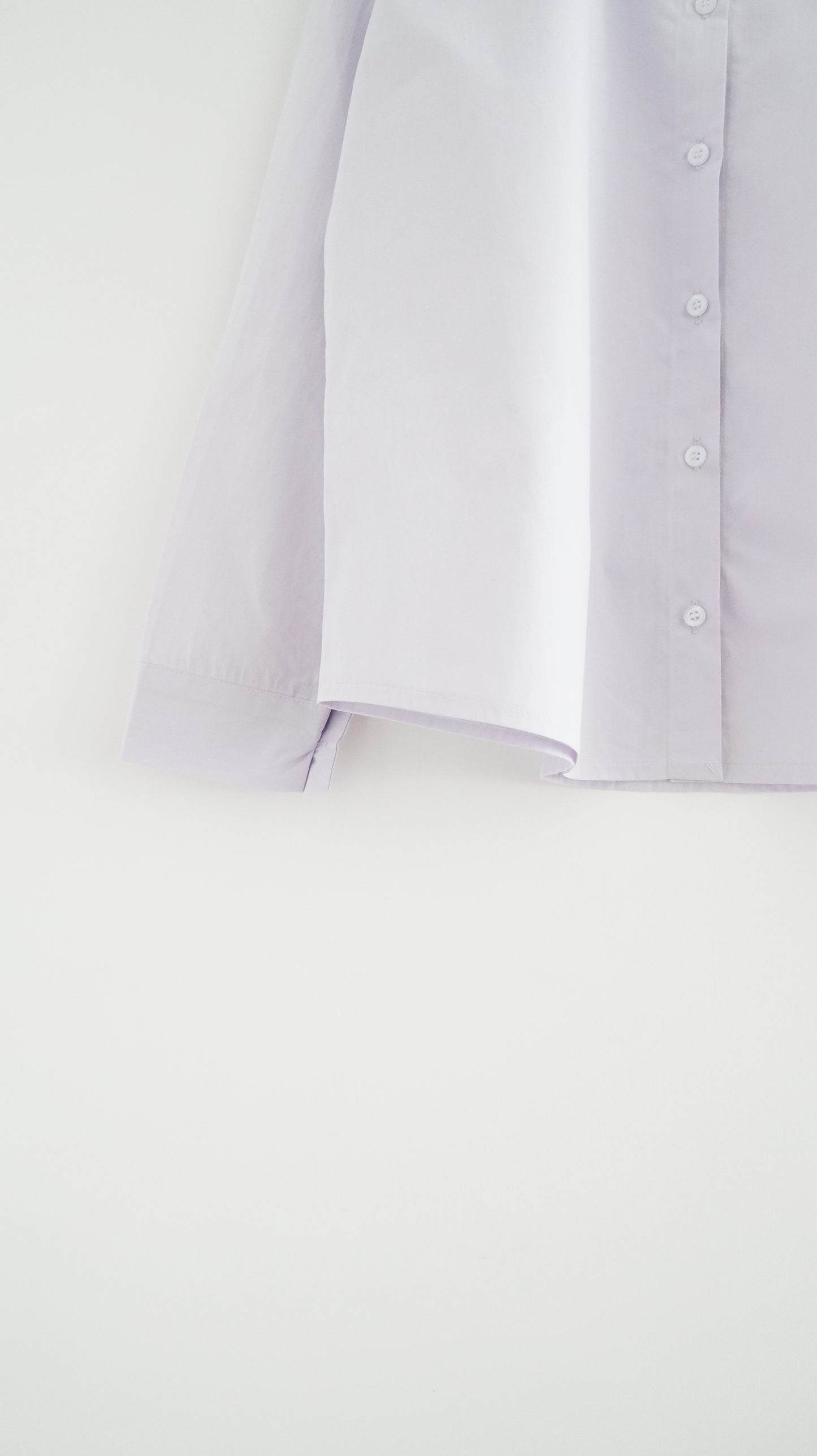 pastel classic shirt in lavender (pre-order)