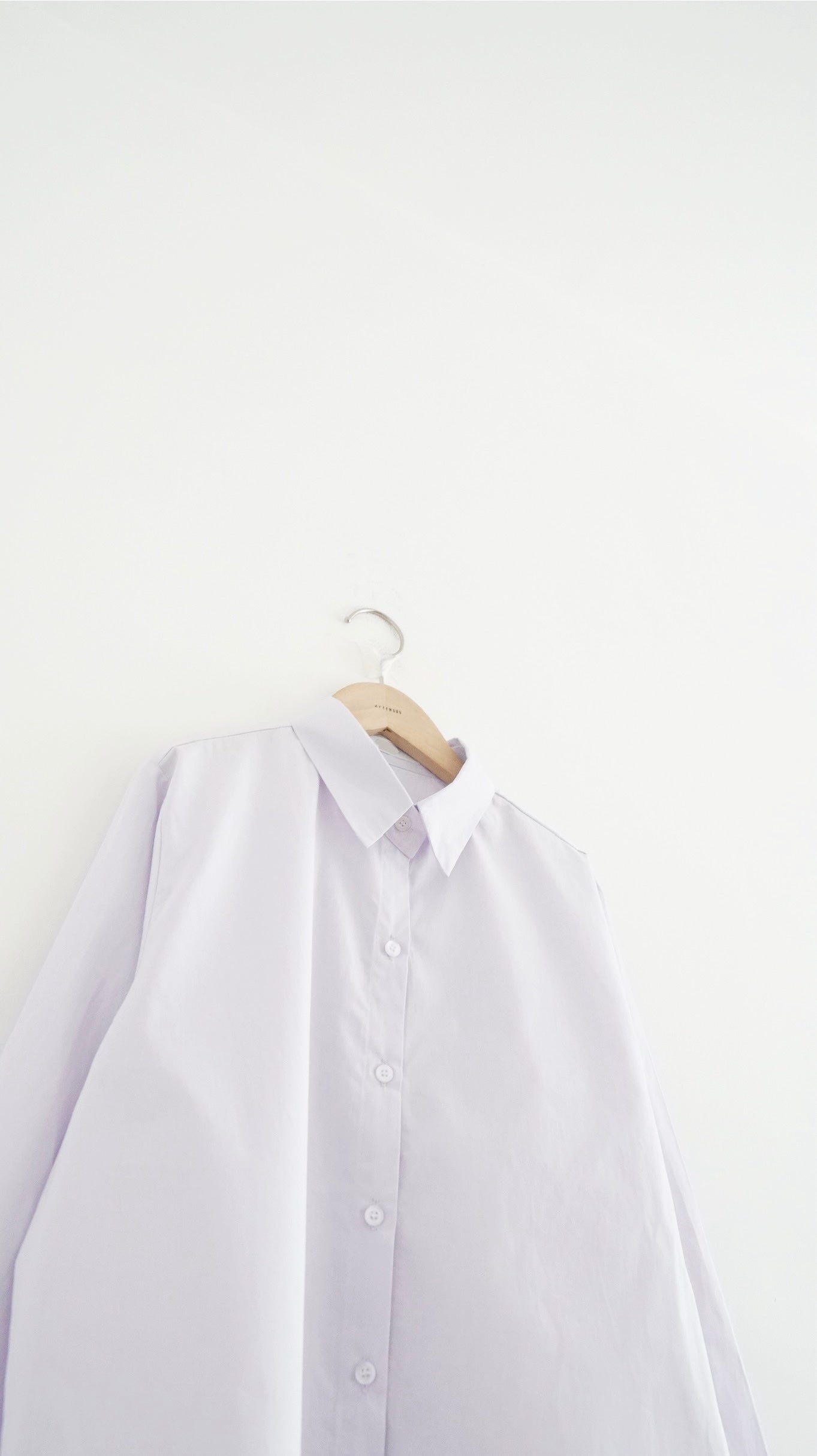 pastel classic shirt in lavender (pre-order)