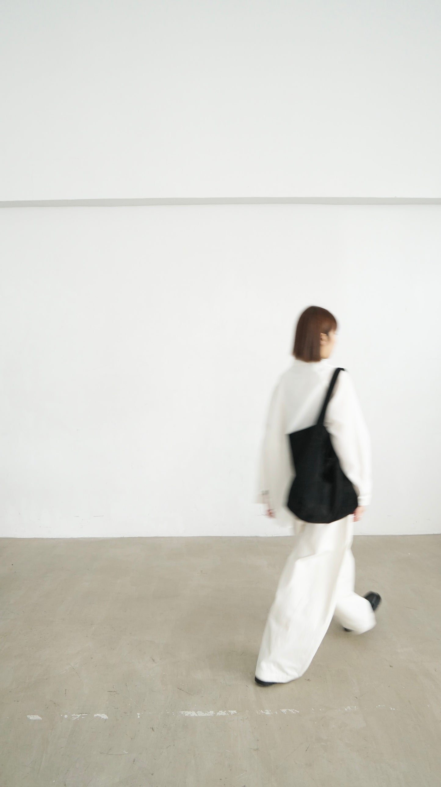 drape shirt jacket in white (pre-order)