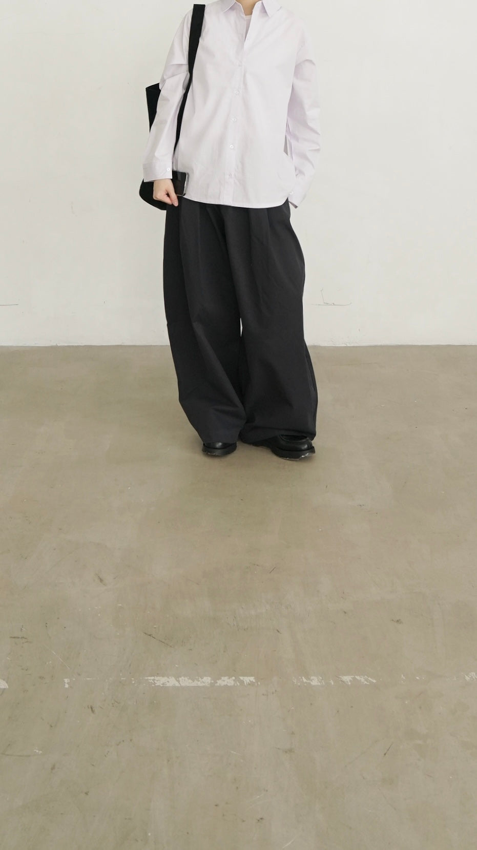 pastel classic shirt in lavender (pre-order)