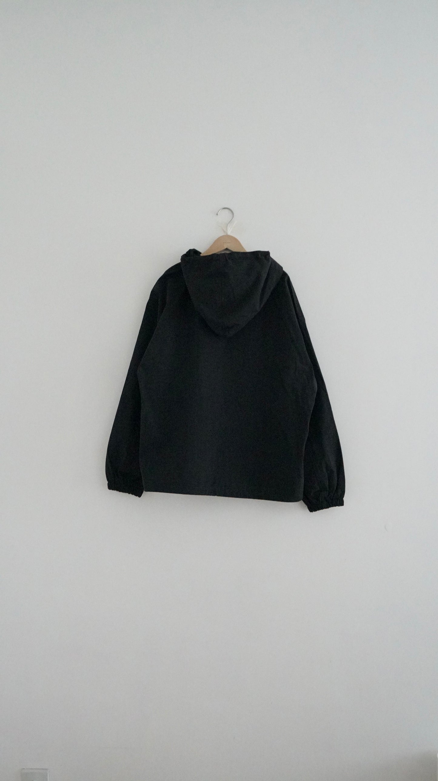 set / turtle neck hoodies shirt in black (pre-order)