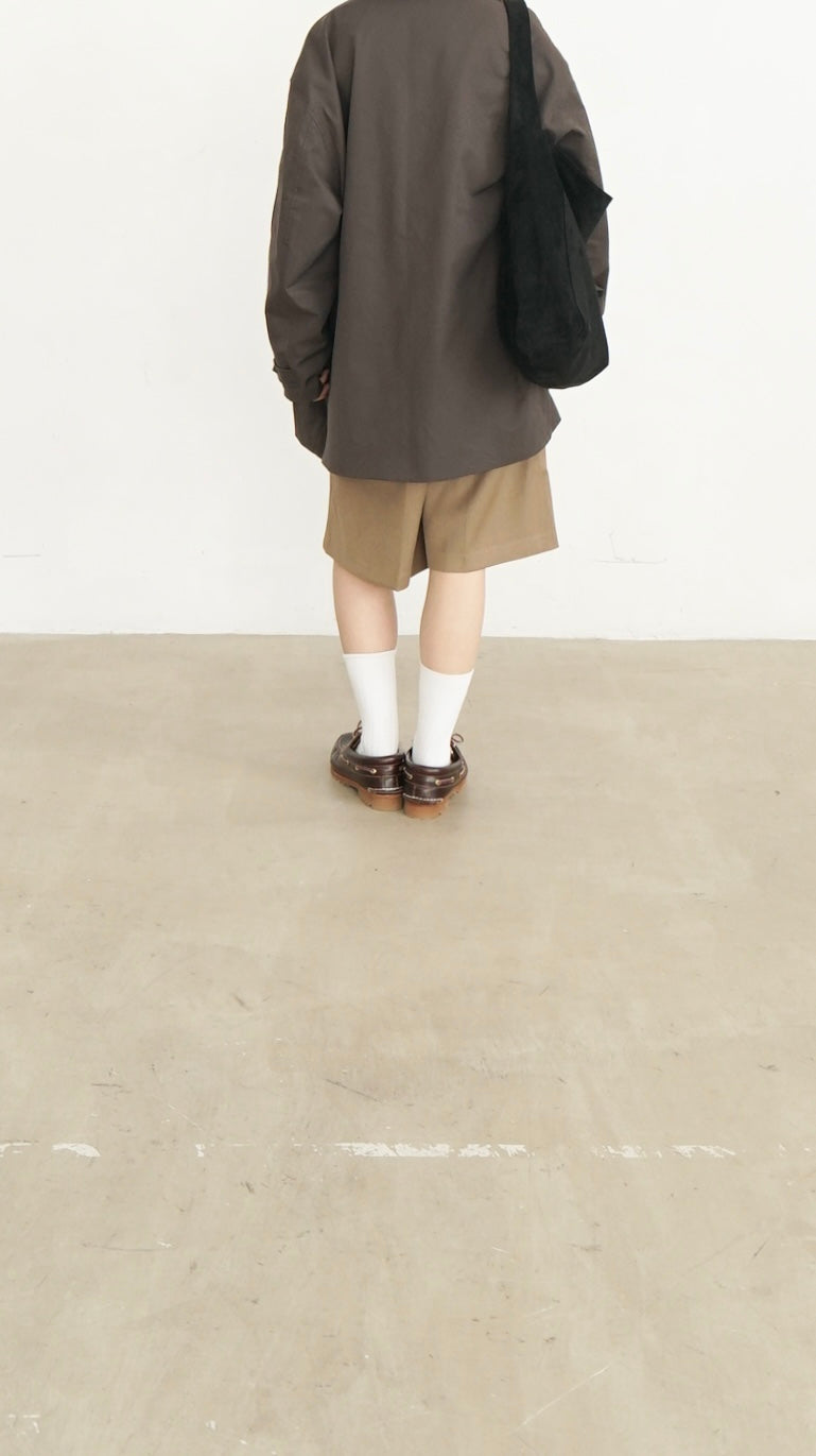 tailored collar coat in vandyke brown (pre-order)