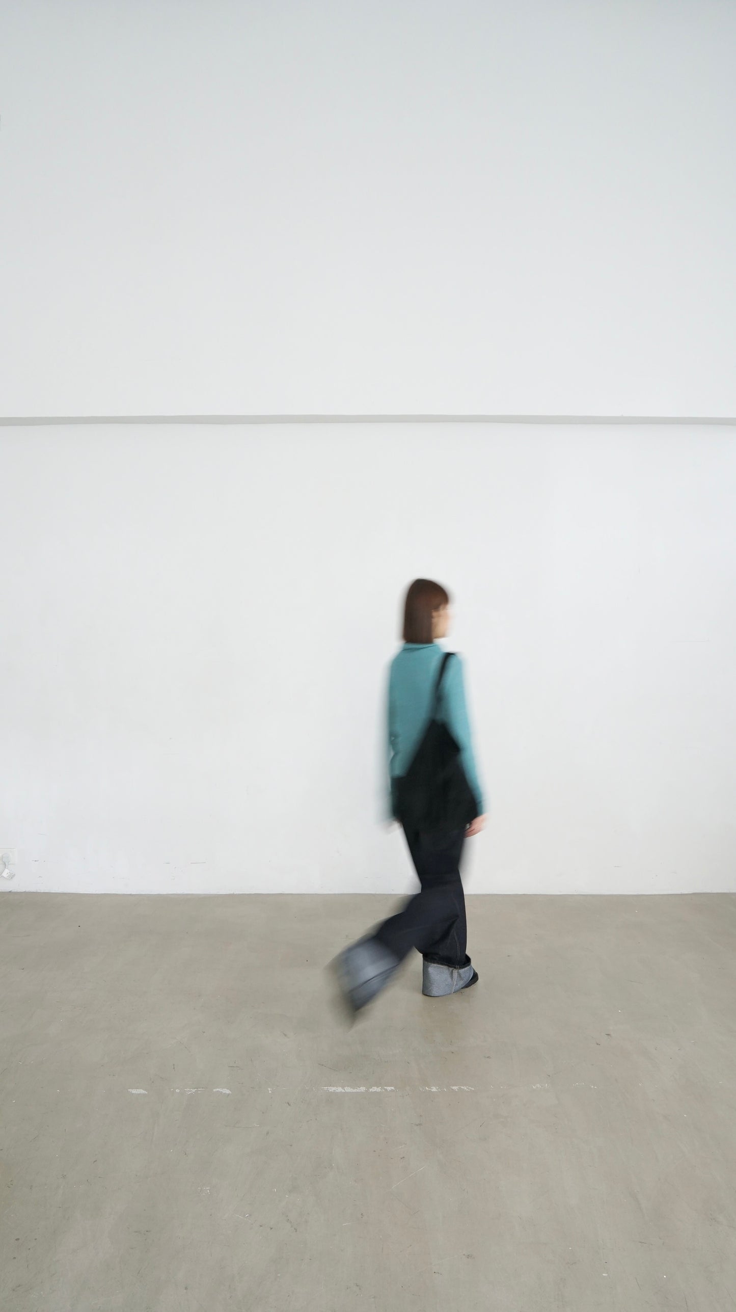 non-fade straight denim pants (pre-order)