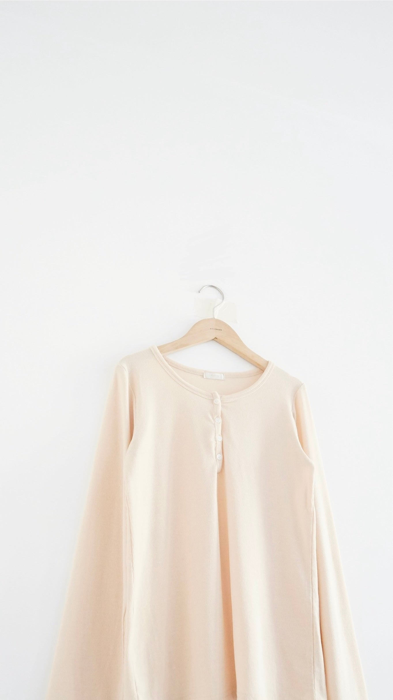noa sheer basic tee in pale lemon yellow