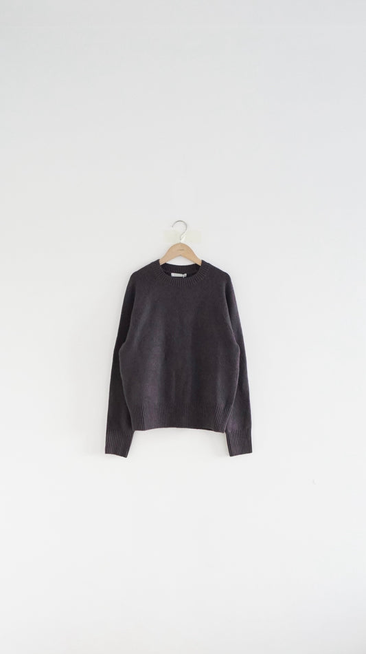 classic crew knit in vernonia purple (pre-order)