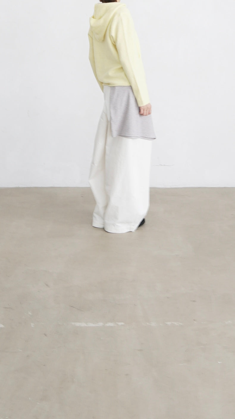 noa sheer basic tee in grey (pre-order)