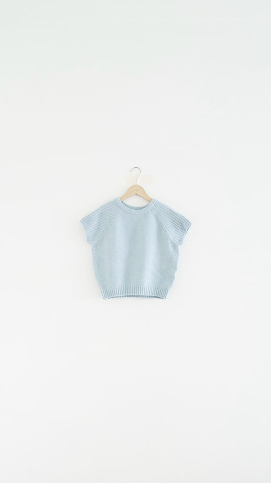 The lyra knit top in sora (pre-order)