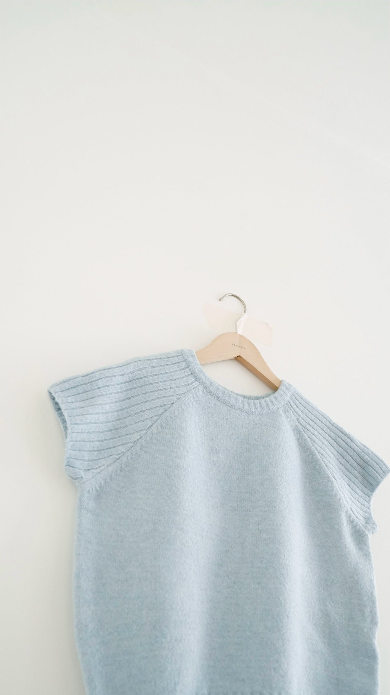 The lyra knit top in sora (pre-order)