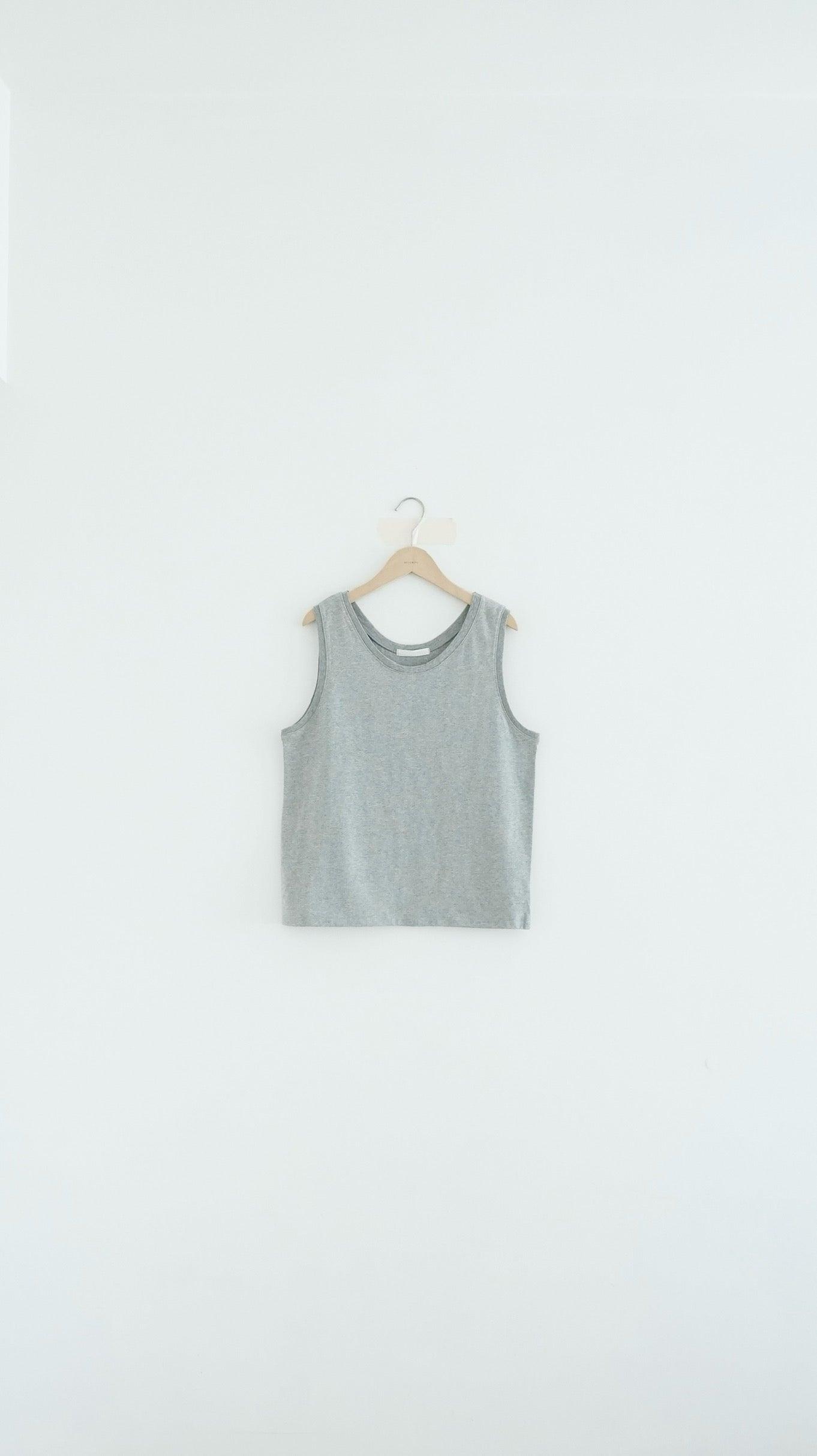 anya layer tank top in grey (pre-order)