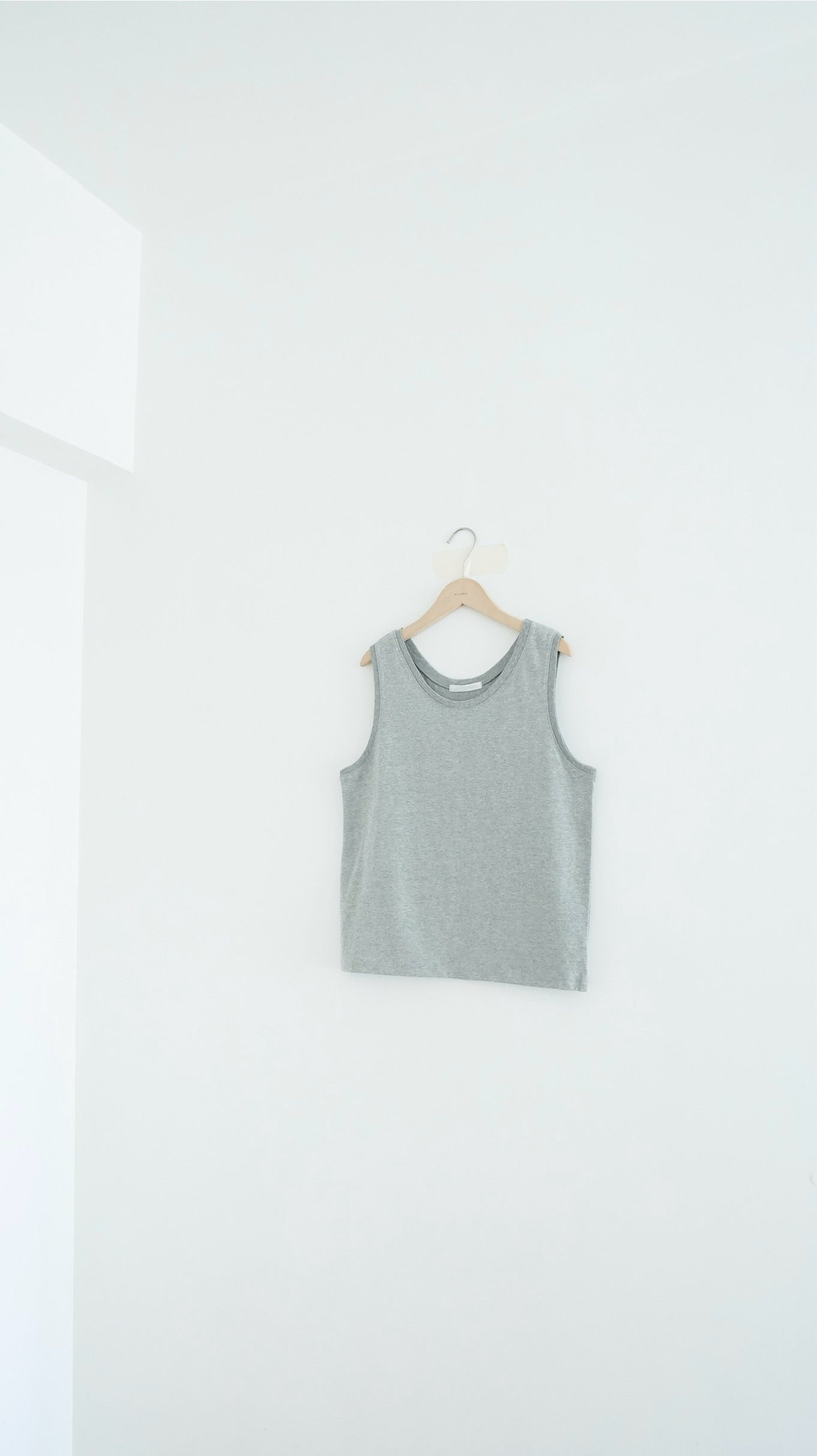 anya layer tank top in grey (pre-order)
