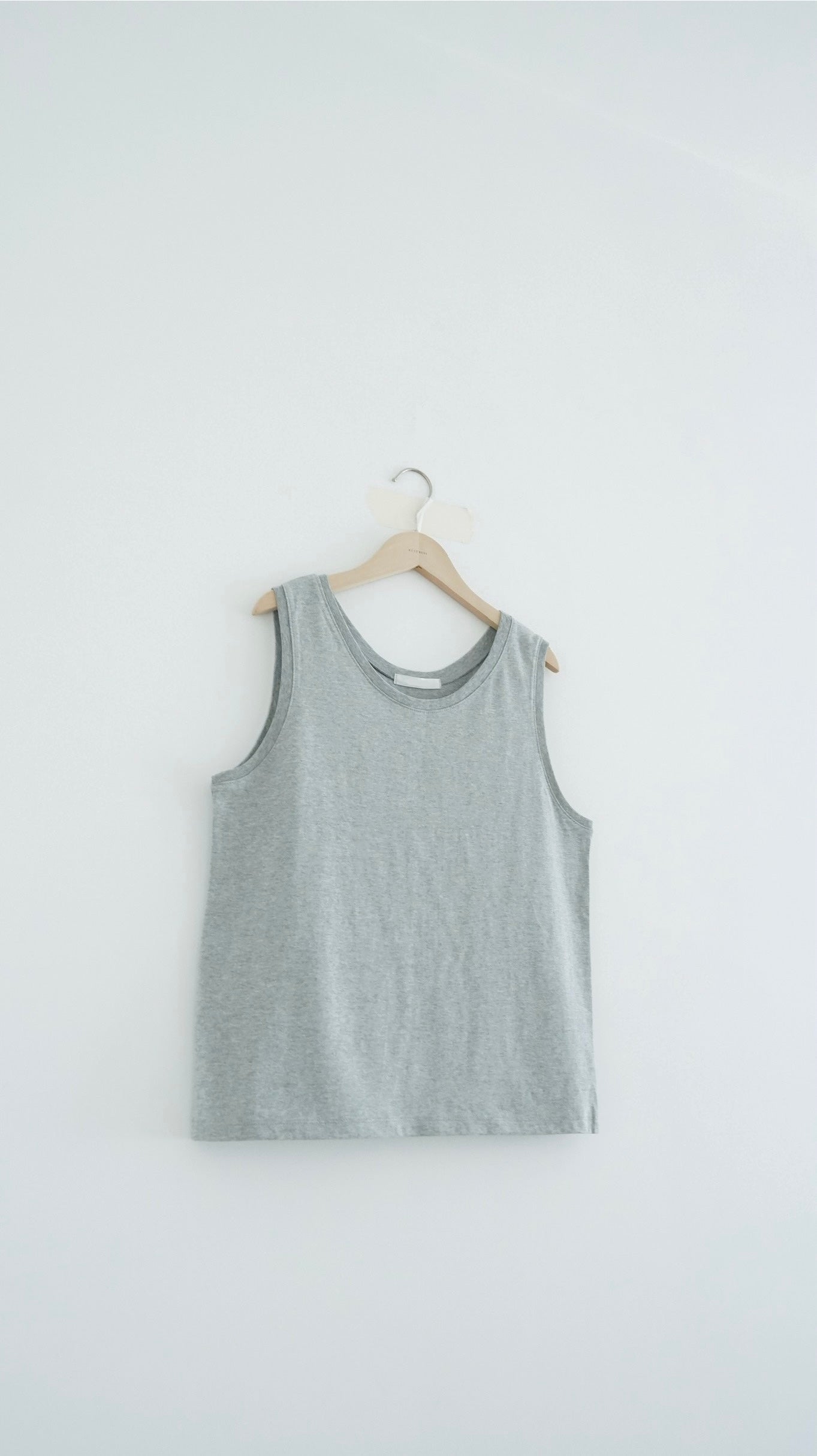 anya layer tank top in grey (pre-order)