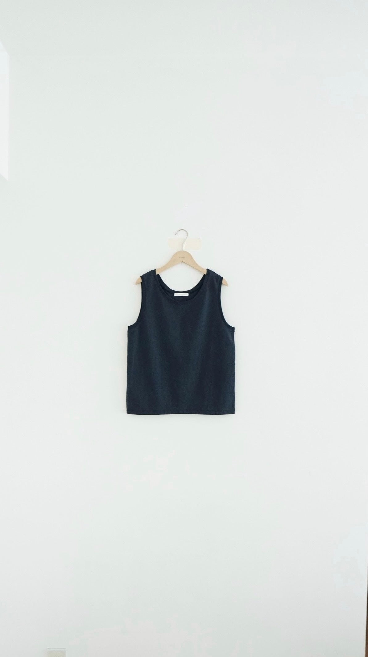 anya layer tank top in navy (pre-order)