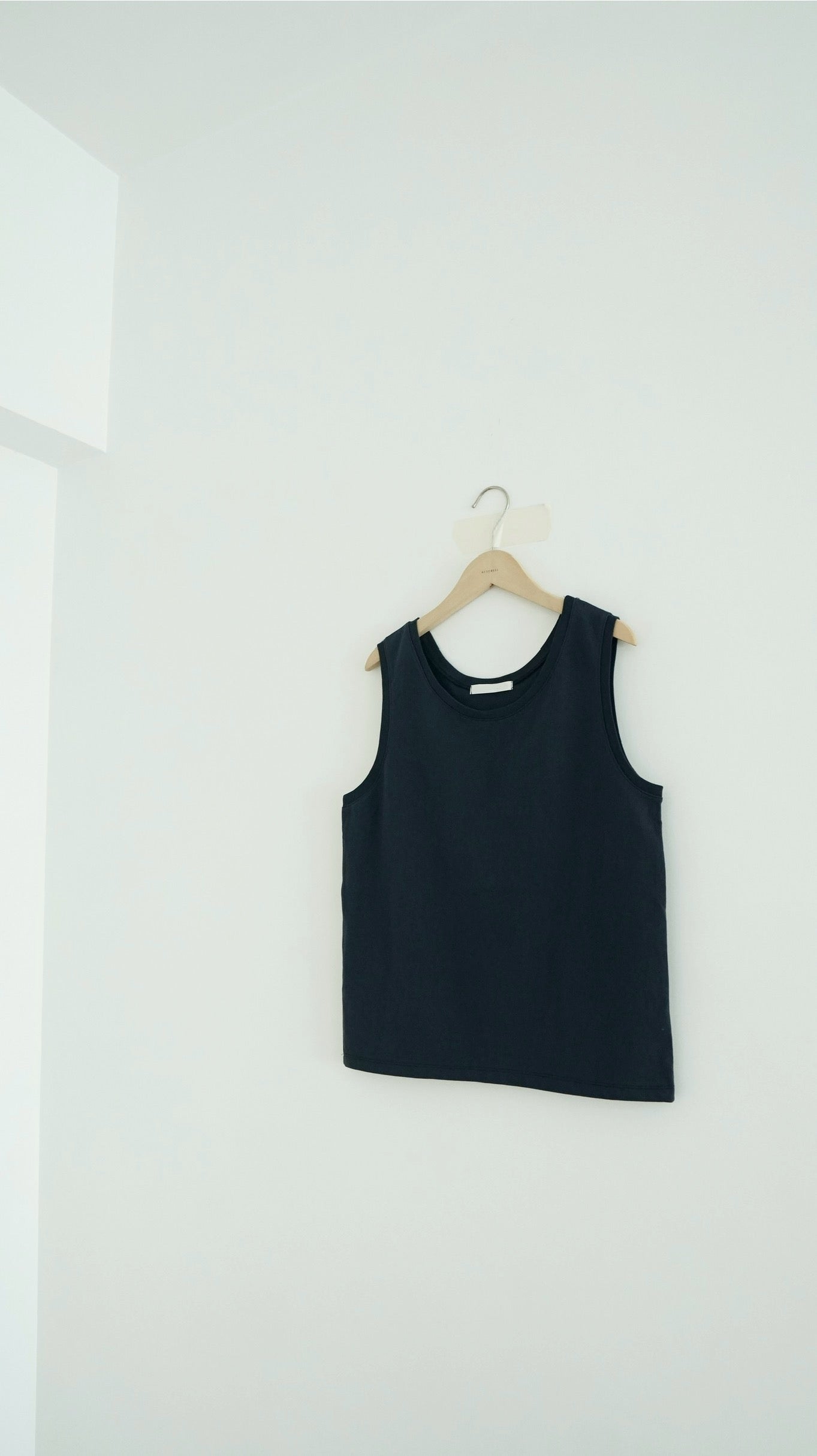 anya layer tank top in navy (pre-order)