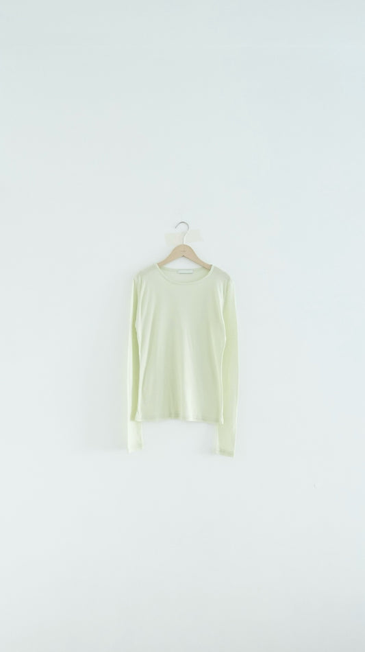como sheer inner top in green (pre-order)