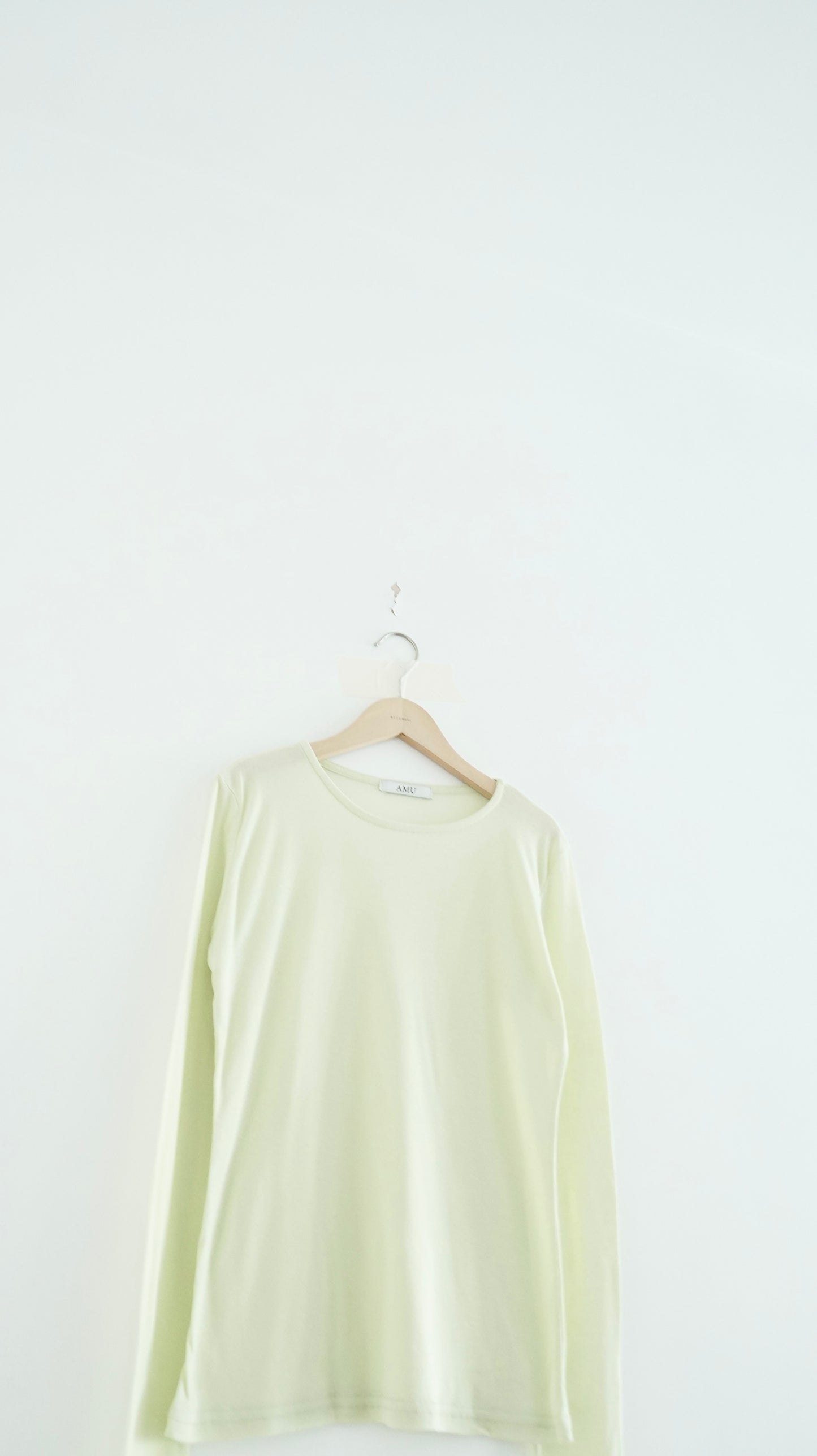 como sheer inner top in green (pre-order)