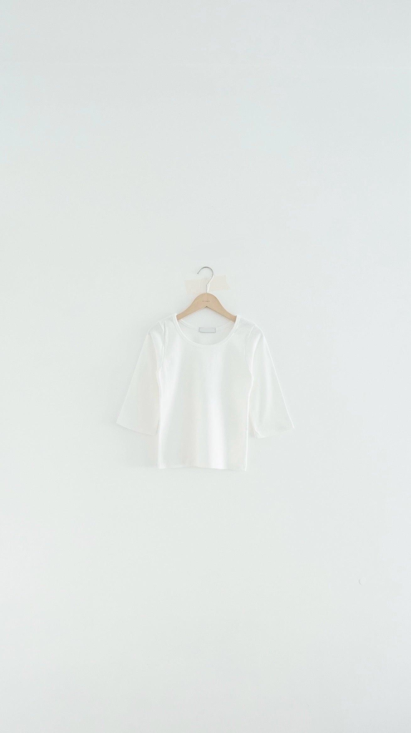 the kaia clean tee in white (pre-order)