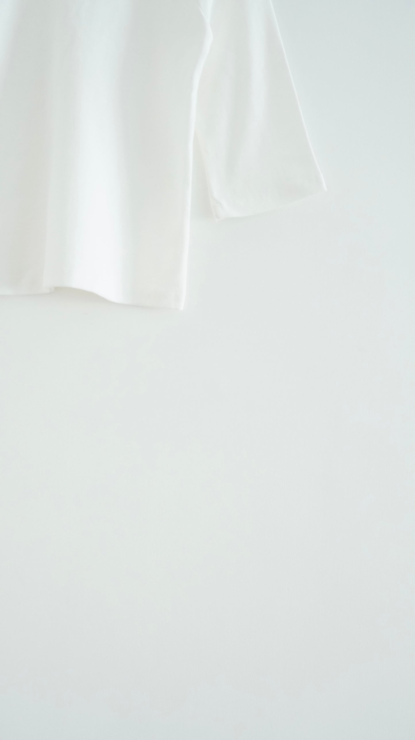 the kaia clean tee in white (pre-order)