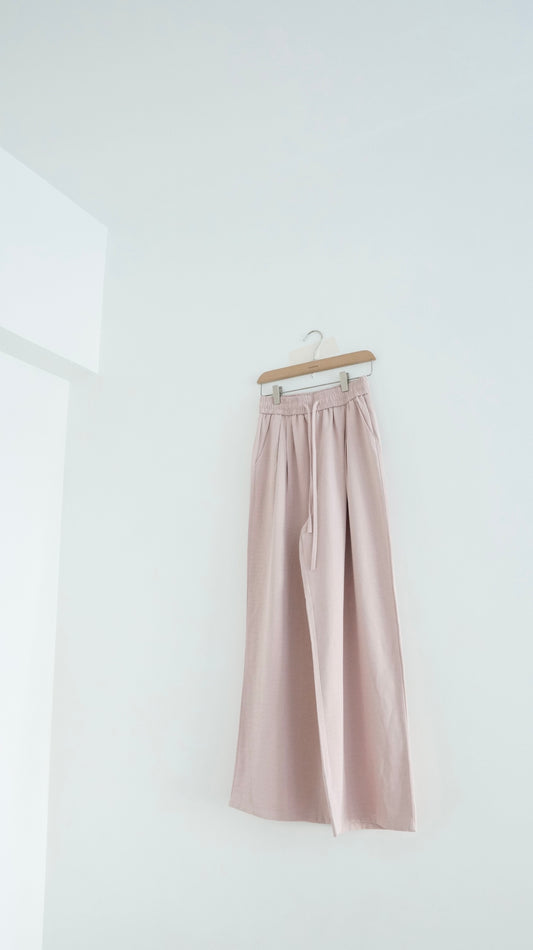 mochi color easy pants in pink (pre-order)