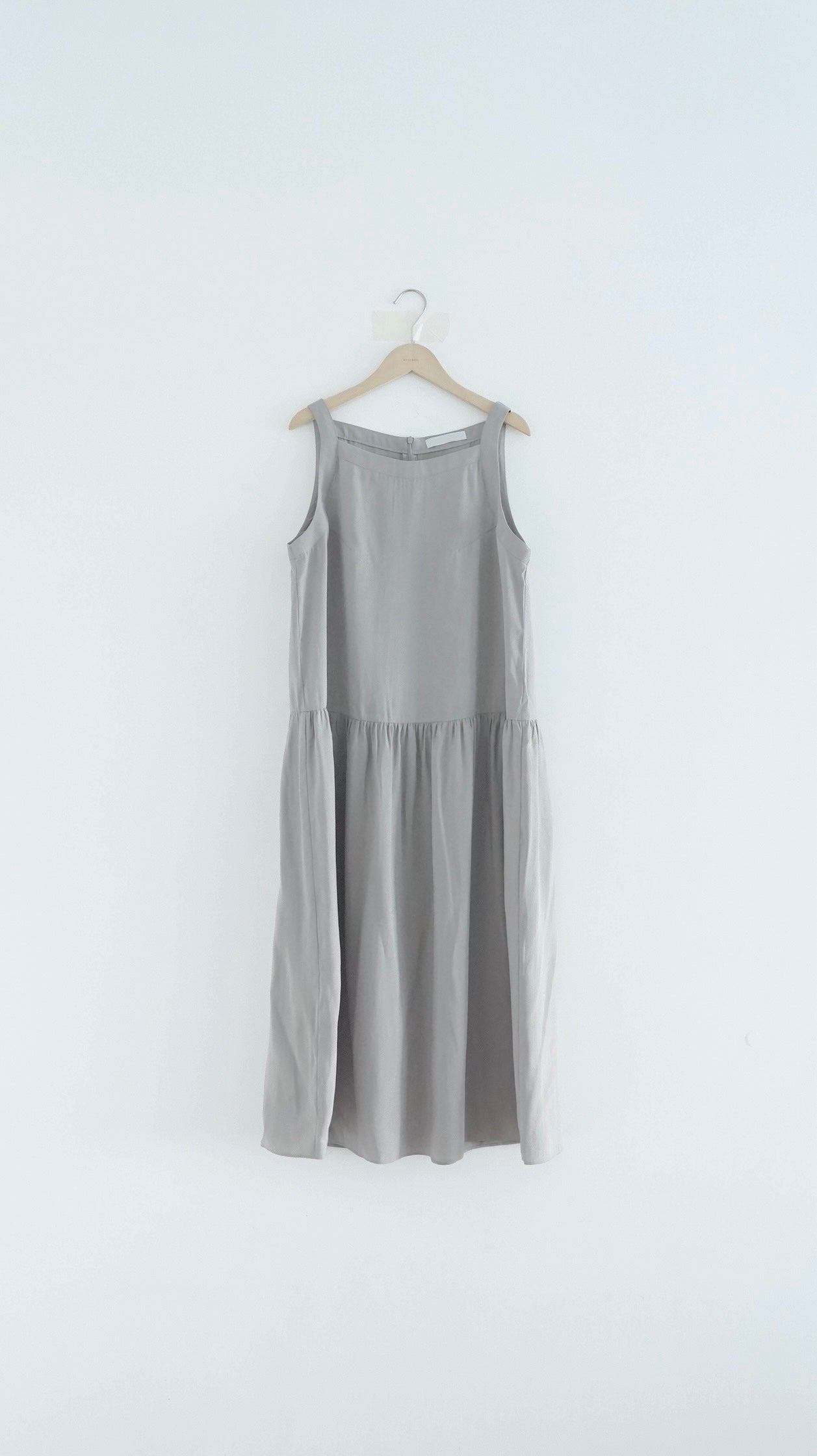 Ines slip dress in grey (pre-order)