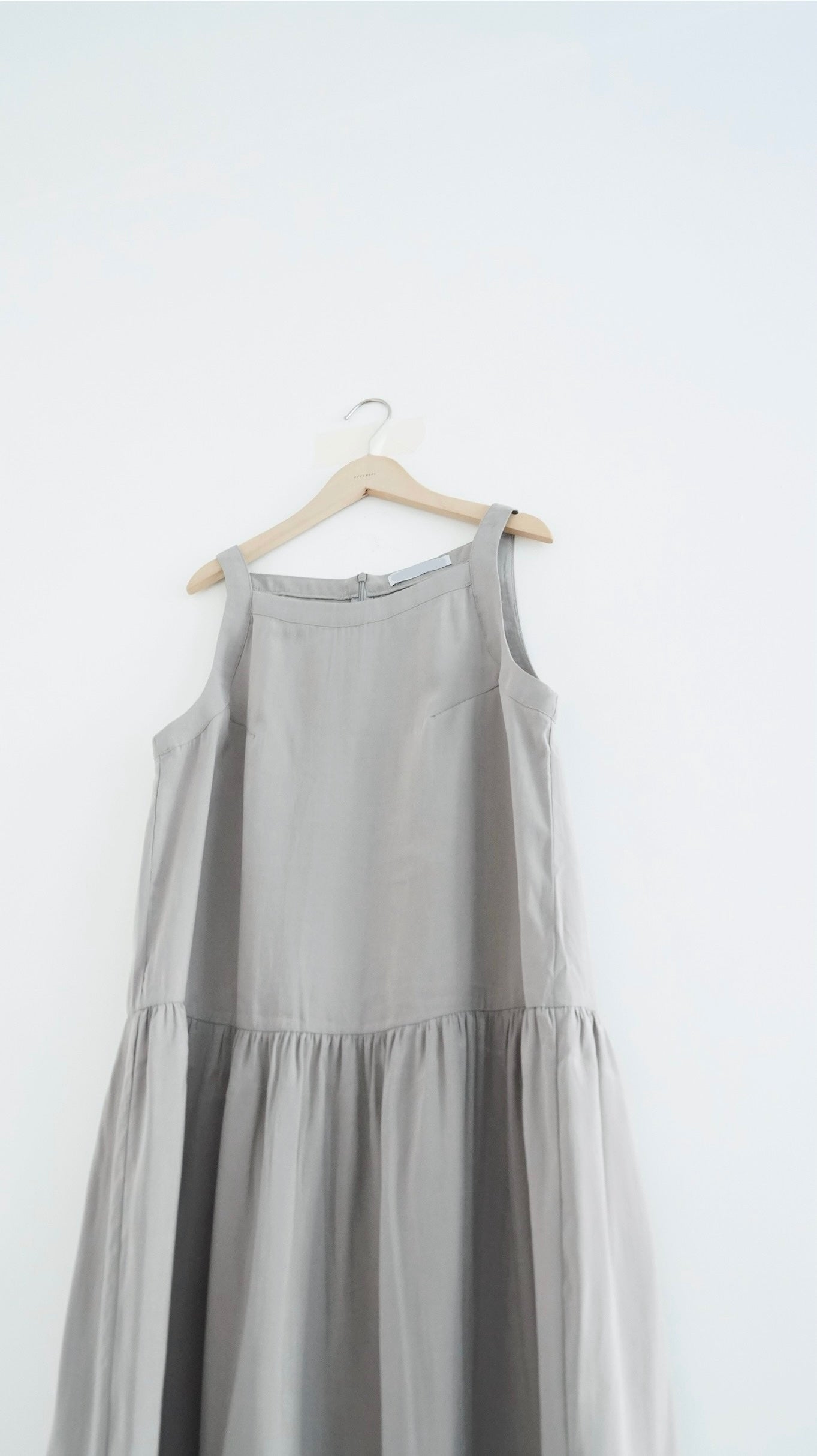 Ines slip dress in grey (pre-order)