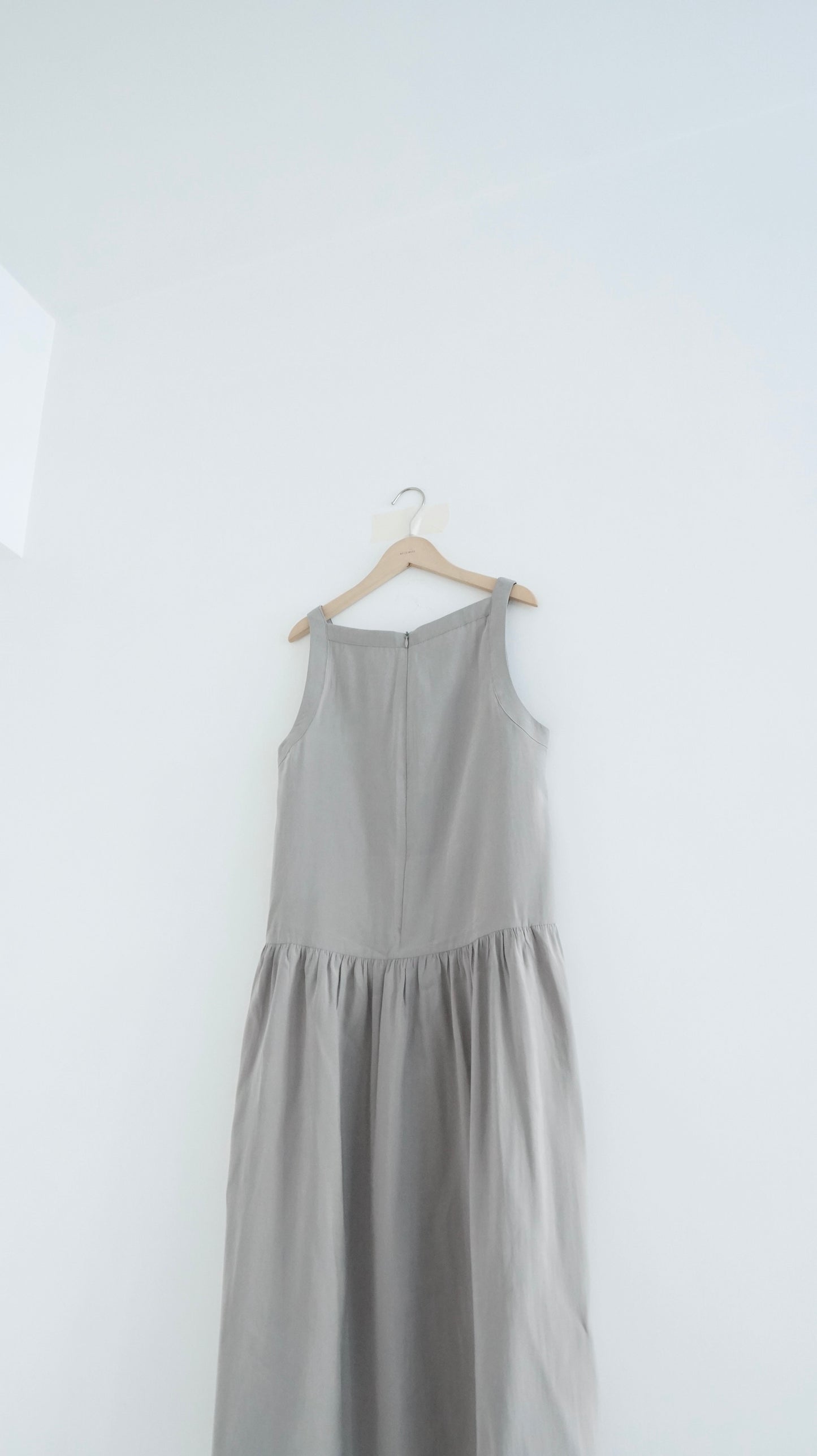 Ines slip dress in grey (pre-order)