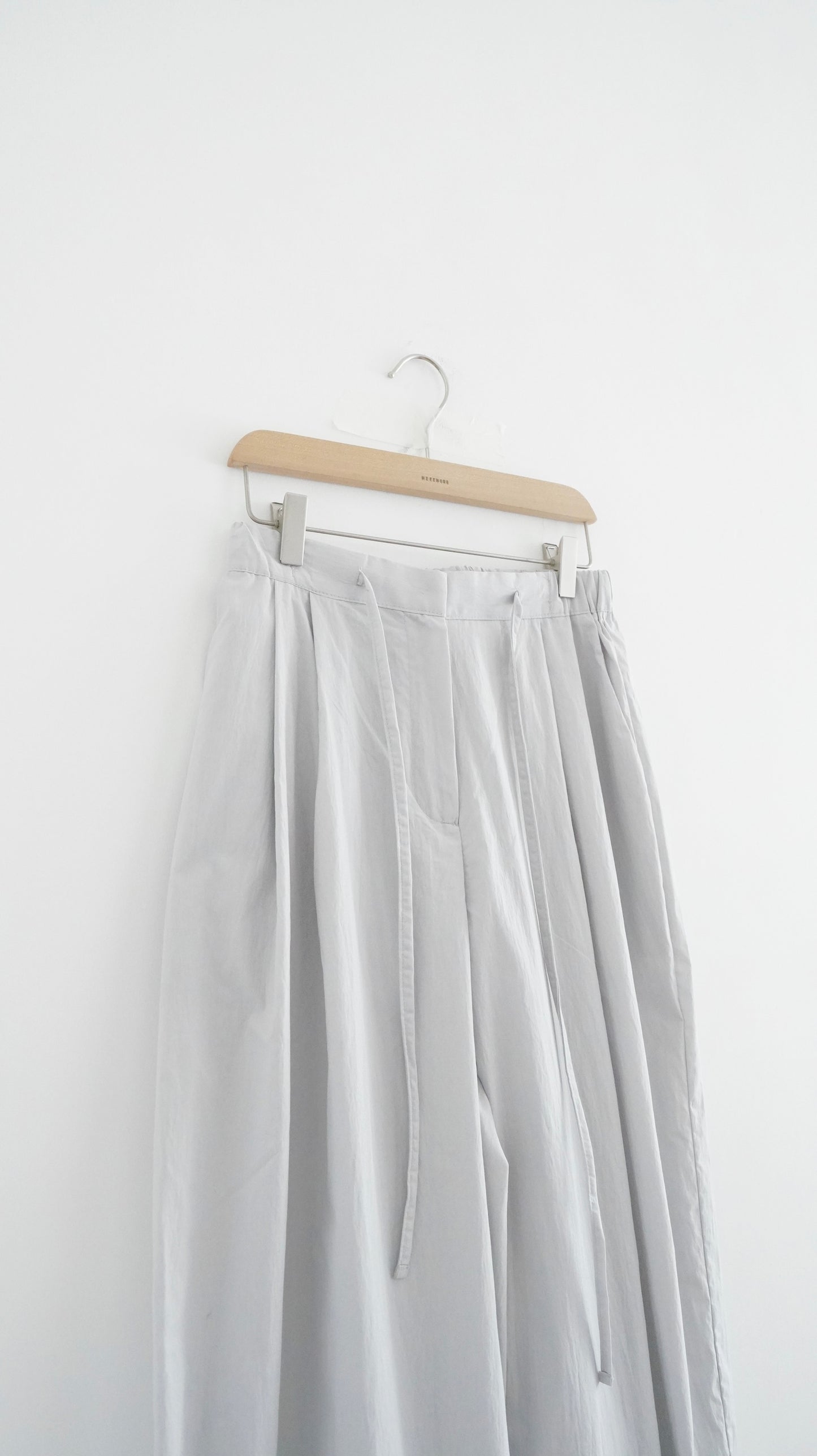 anna wide pants in light grey